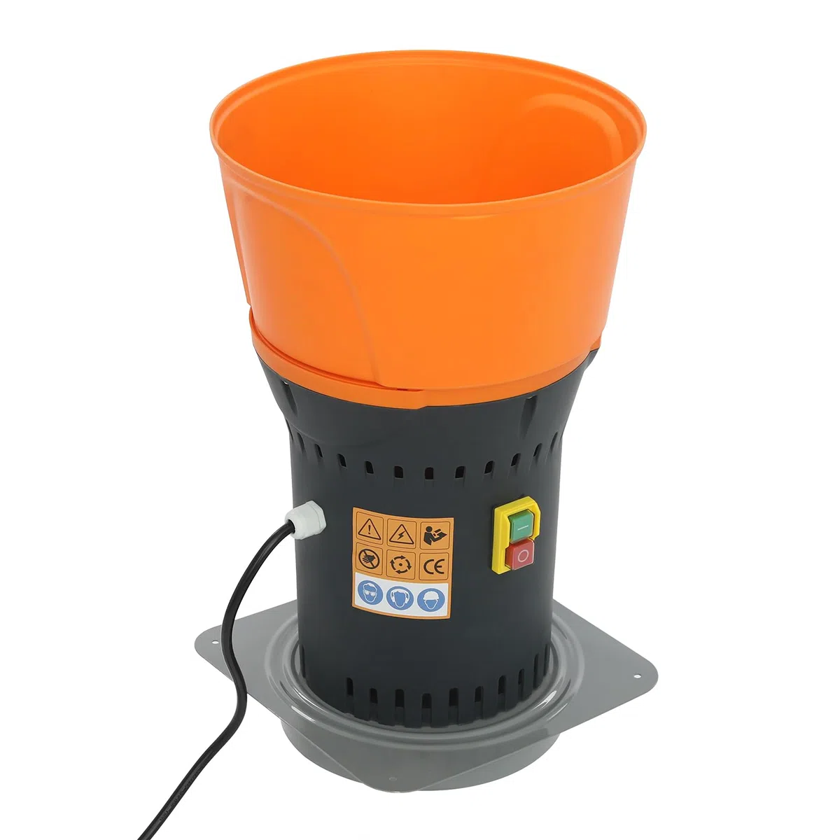 Molinillo eléctrico de cereales de 1300 W, con tres tamaños de tamiz diferentes, molino de cereales para hierbas, especias, nueces, cereales, sin tambor de almacenamiento