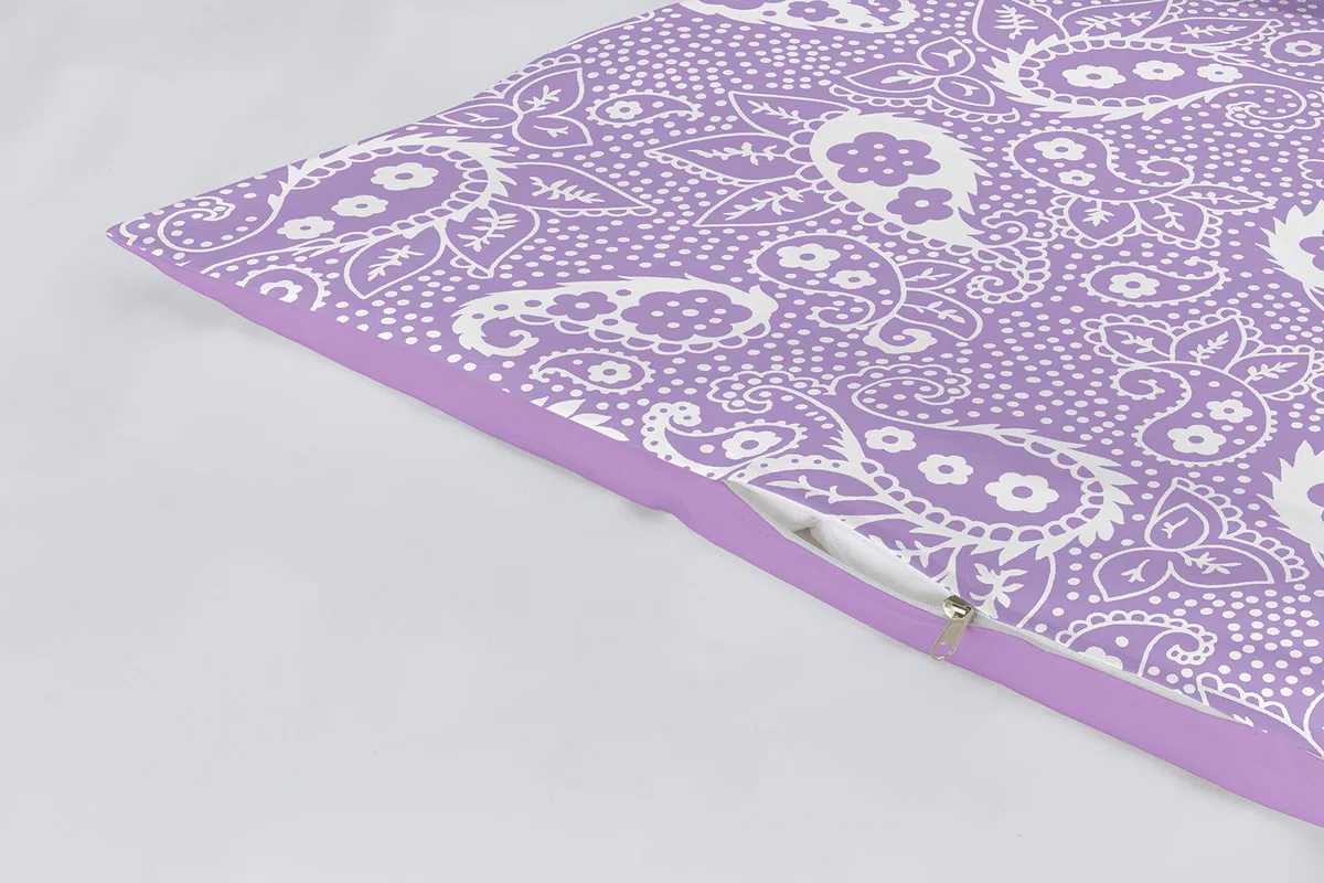 Lucena Cantos - Funda Nórdica Estampada - (260 x 270, Arya Malva)
