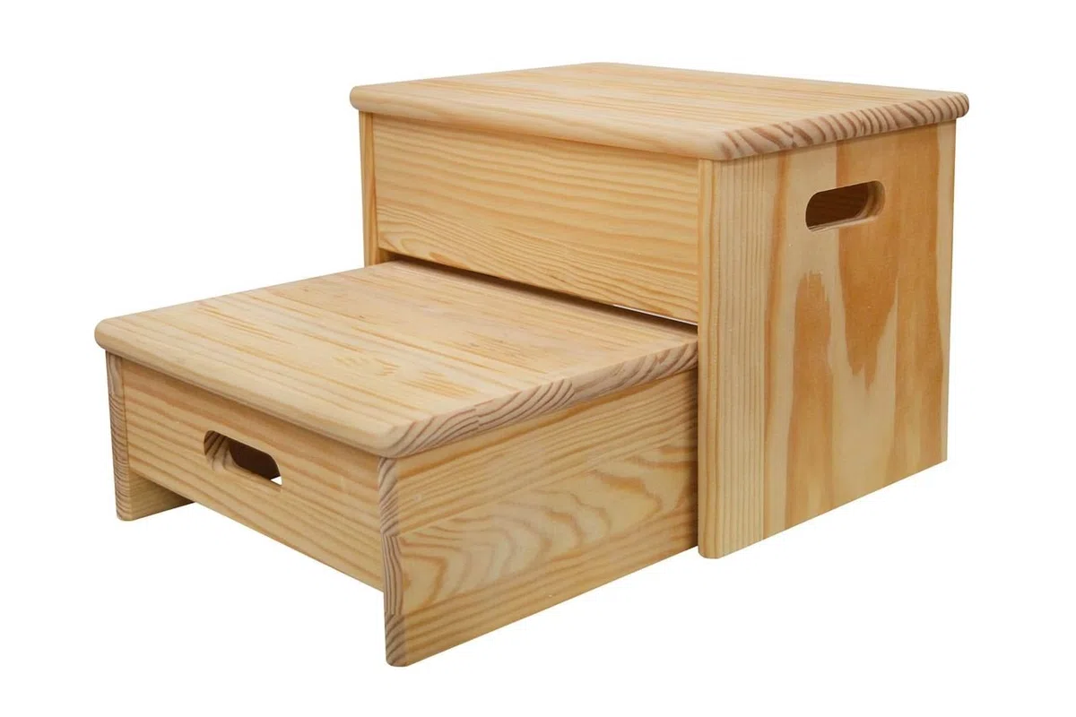 Aranaz Escalera banqueta, Madera