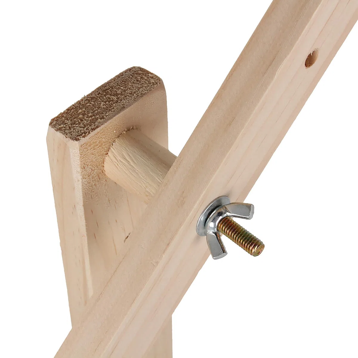 Bastidor de Piso para Bordado Marco de Punto de Cruz de Madera de Pino Soporte Grande con Base Estable para Manualidades Artísticas Tapiz Bordado a Mano