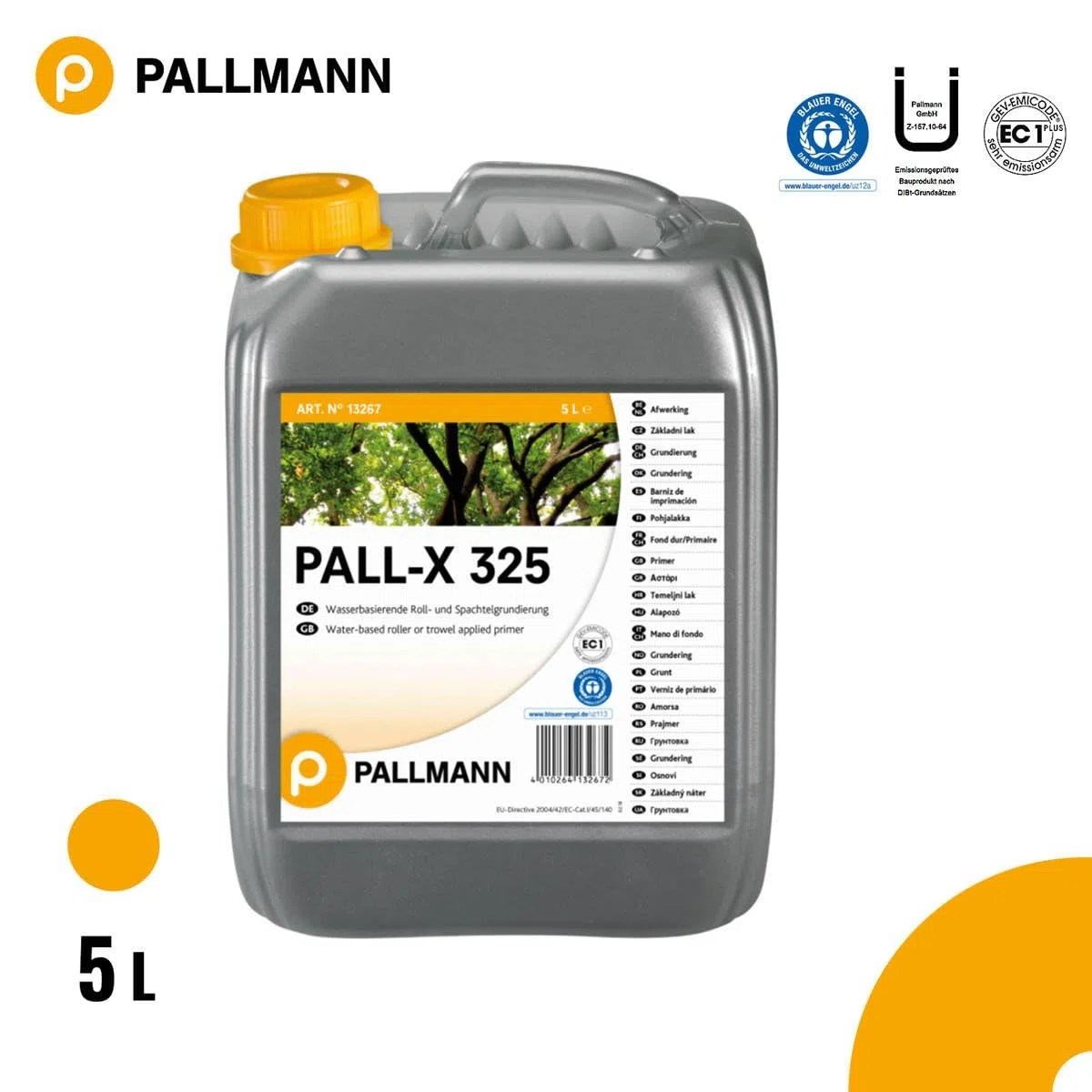 Pallmann Pall X 325 5L Imprimación de parqué