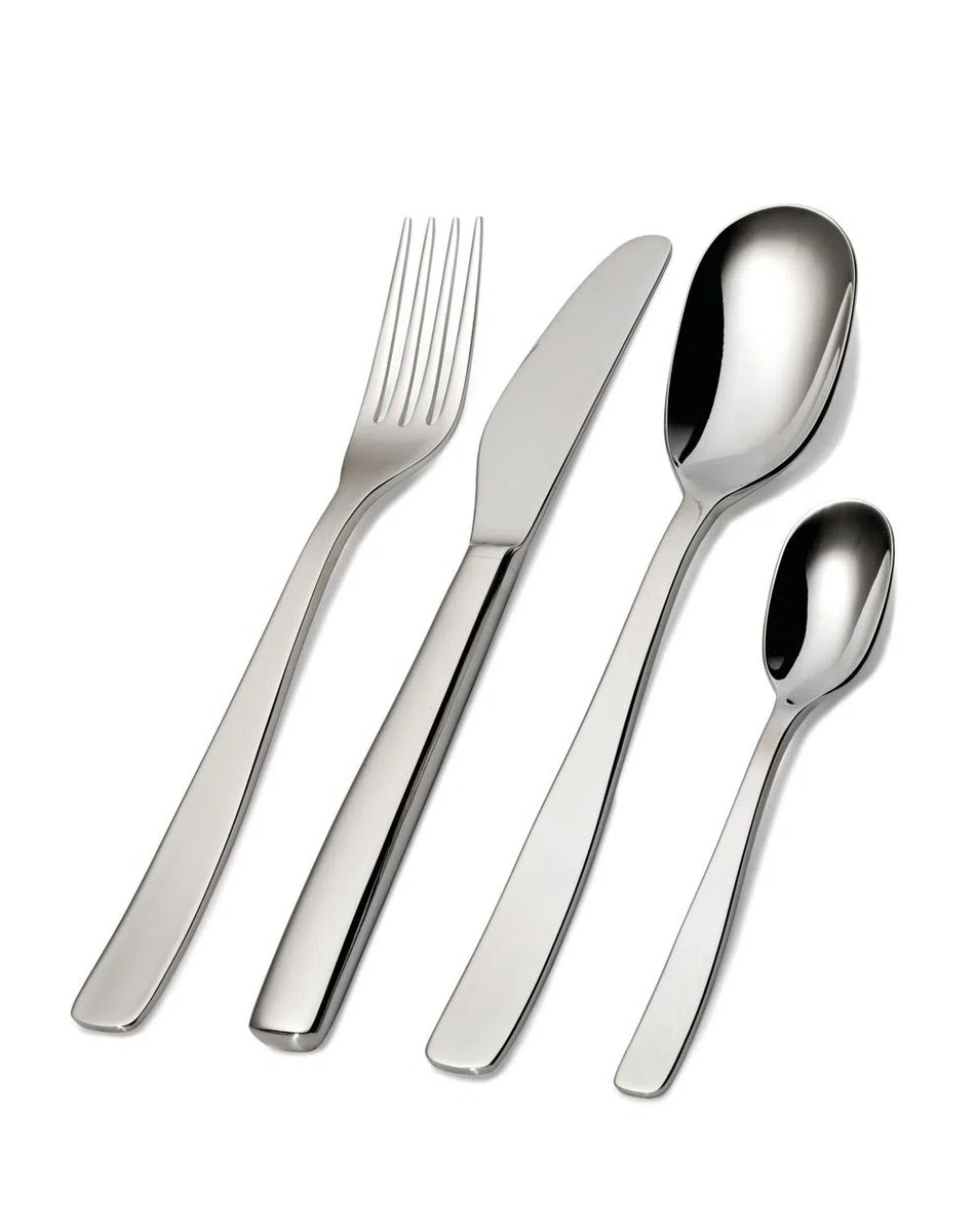 ALESSI KNIFEFORKSPOON Tenedor DE Fruta A/INOX 18/10 (Juego 6 UDS)