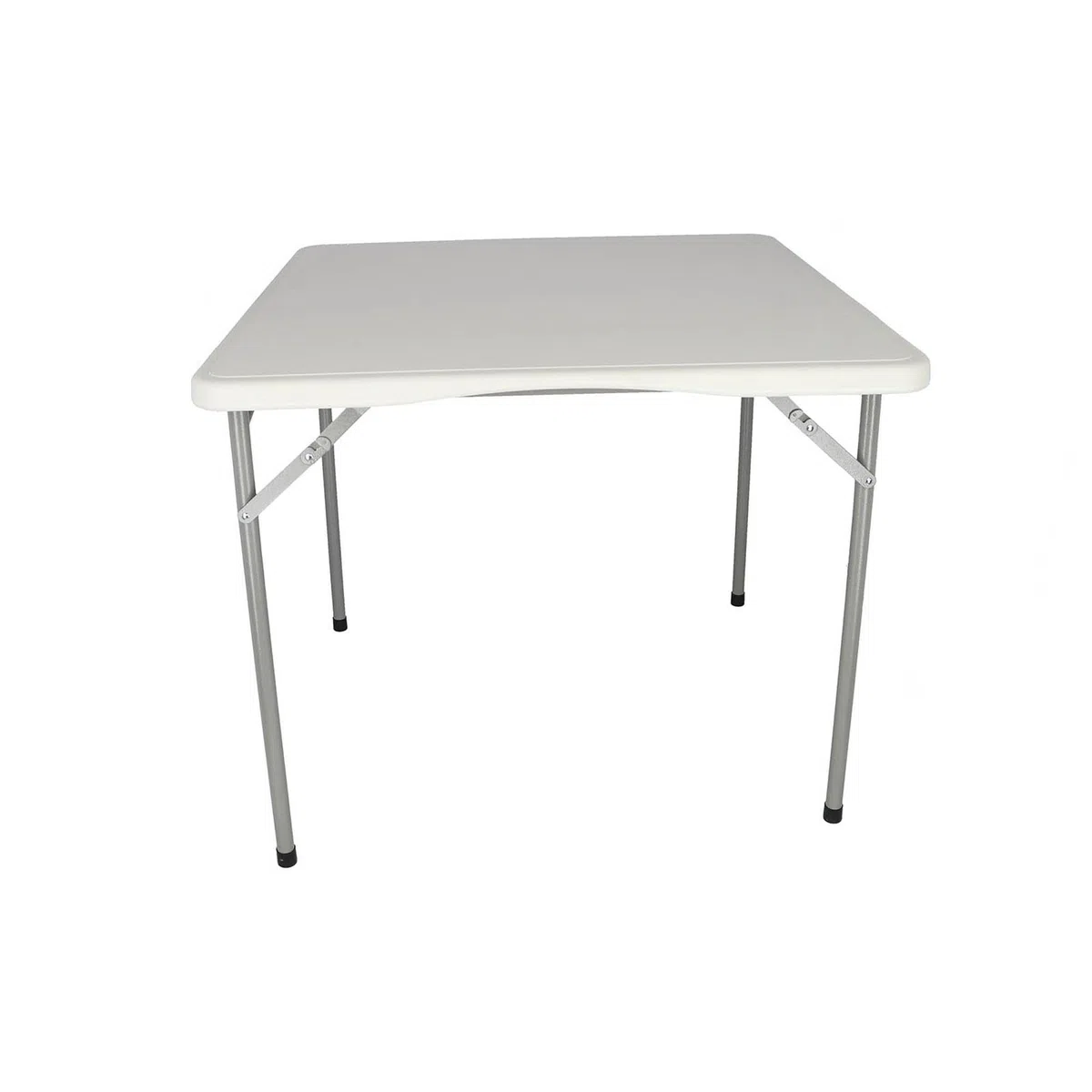 Well Home Mesa Plegable Formato Cuadrado de Polietileno 88x88x74cm