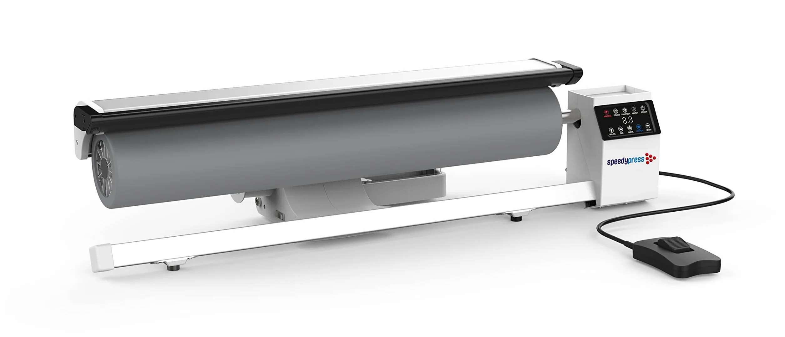 Speedypress Rodillo de Vapor de Hierro Giratorio Prensa de Planchado R02036, 91,5 cm, para Ropa, Cortinas, Sábanas, Manteles