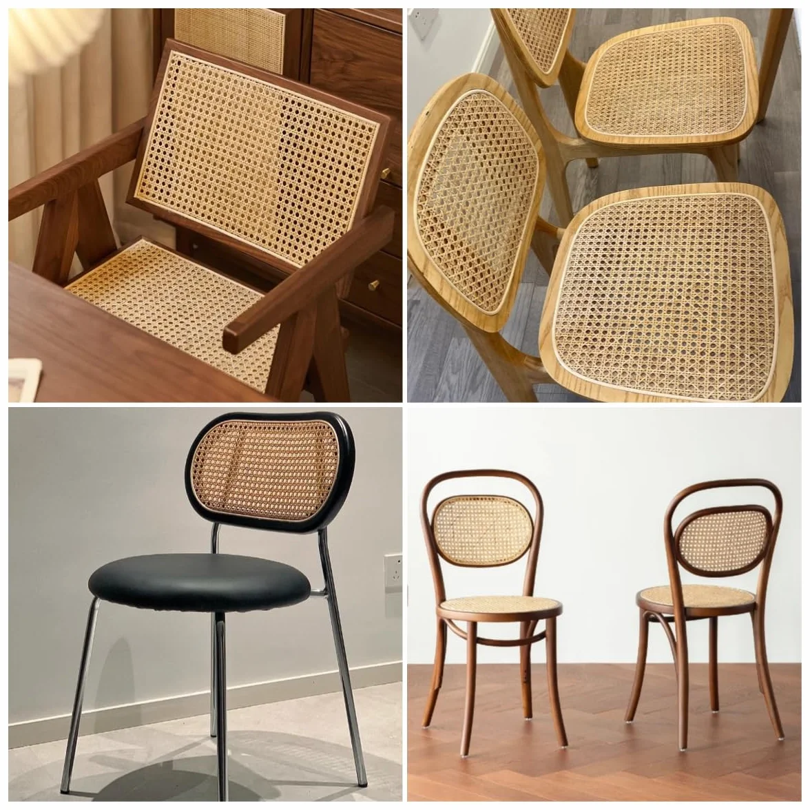 Ratan Rollo Mimbre 60 x 200cm, Rejilla Mimbre, Mimbre Natural, Mimbre Rollo, Rattan, rollo ratan, Ratan Natural por Metros, Rollo de Mimbre para Muebles, Armario ratan, Silla ratan Aparador Cabecero