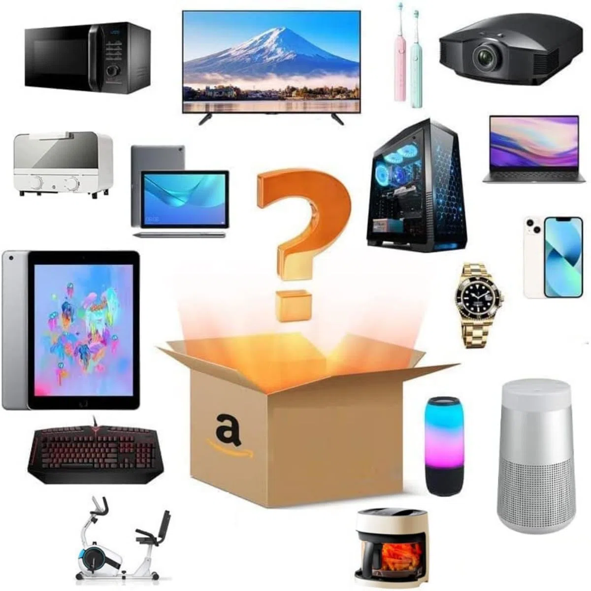 Palet De Juego De Productos Electrónicos,un Juego de 5-40 Multimedia,Productos Mixtos, Cajas de Regalo54ws