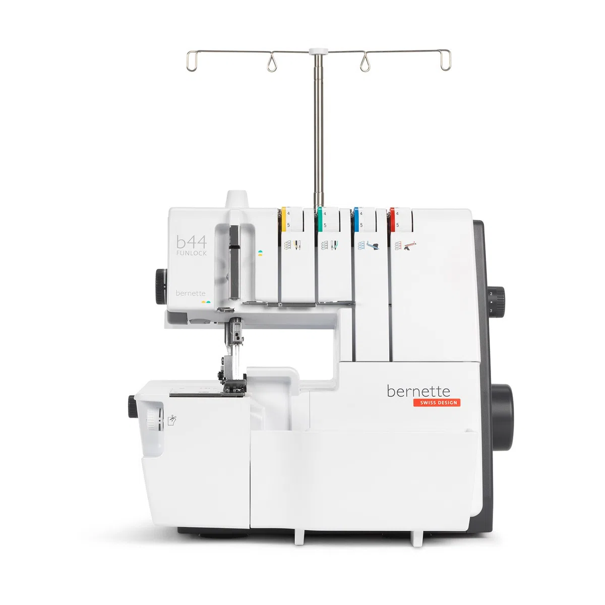 Bernette 44 Funlock | La máquina de overlock económica para principiantes incluye 15 puntadas