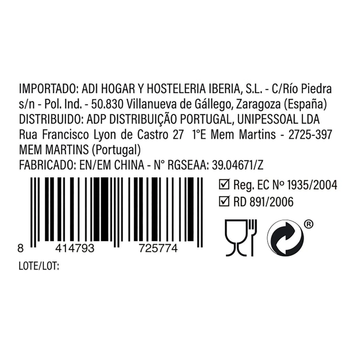 Quid Duna Vajilla Cerámica Apto Microondas Apilable