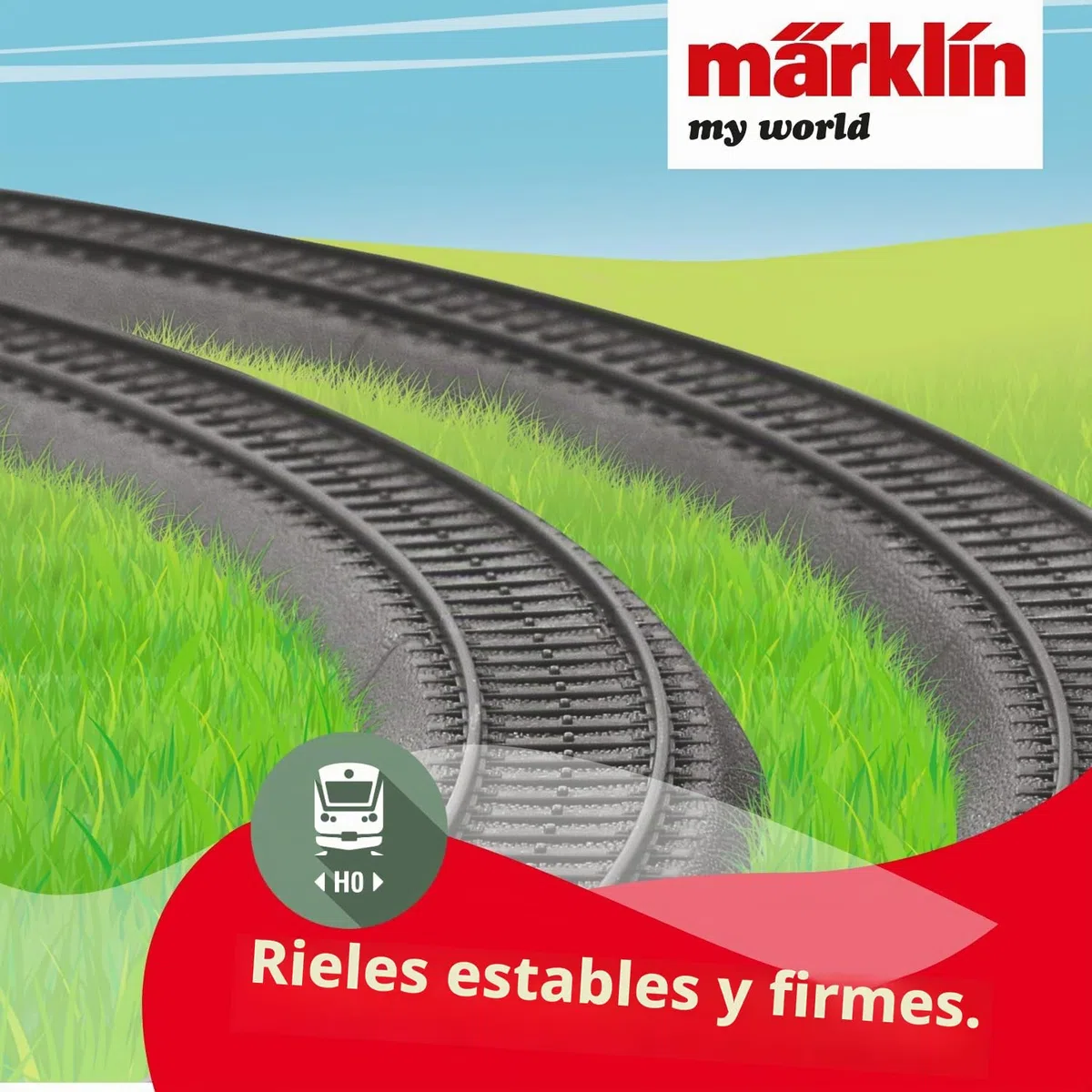 Märklin My World 29348 Glacier Express - Kit de iniciación (Funciona con batería, Cable USB y acoplamientos magnéticos, H0)