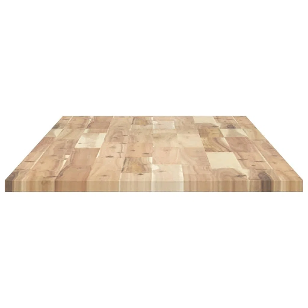 vidaXL Tablero Escritorio Madera Maciza Acacia sin Tratar 140x50x2 cm, encimera, encimera de baño, encimera de Garaje, encimera de Cocina