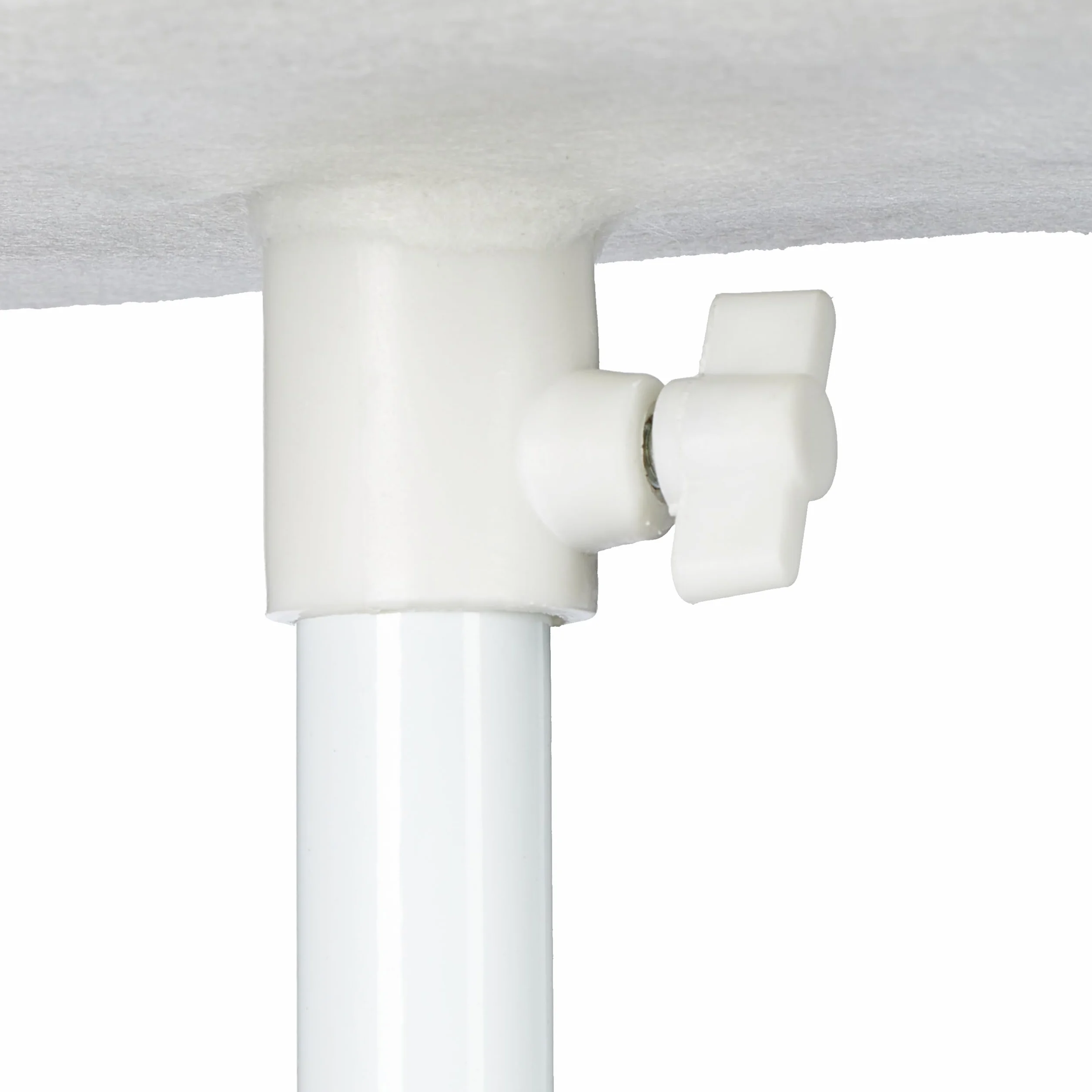Maniquí Relaxdays, Mujer, Talla 36/38, Altura Regulable de 160 a 175 cm, con Soporte de Madera, Blanco