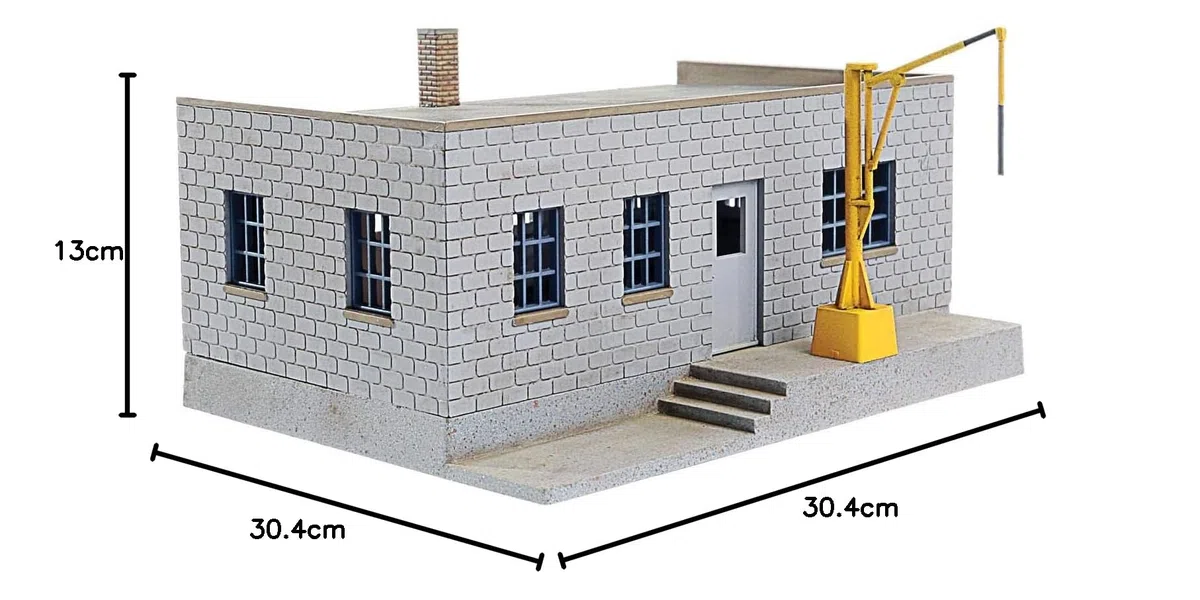 Walthers Spur H0 - Kit de construcción de silo de Cereales
