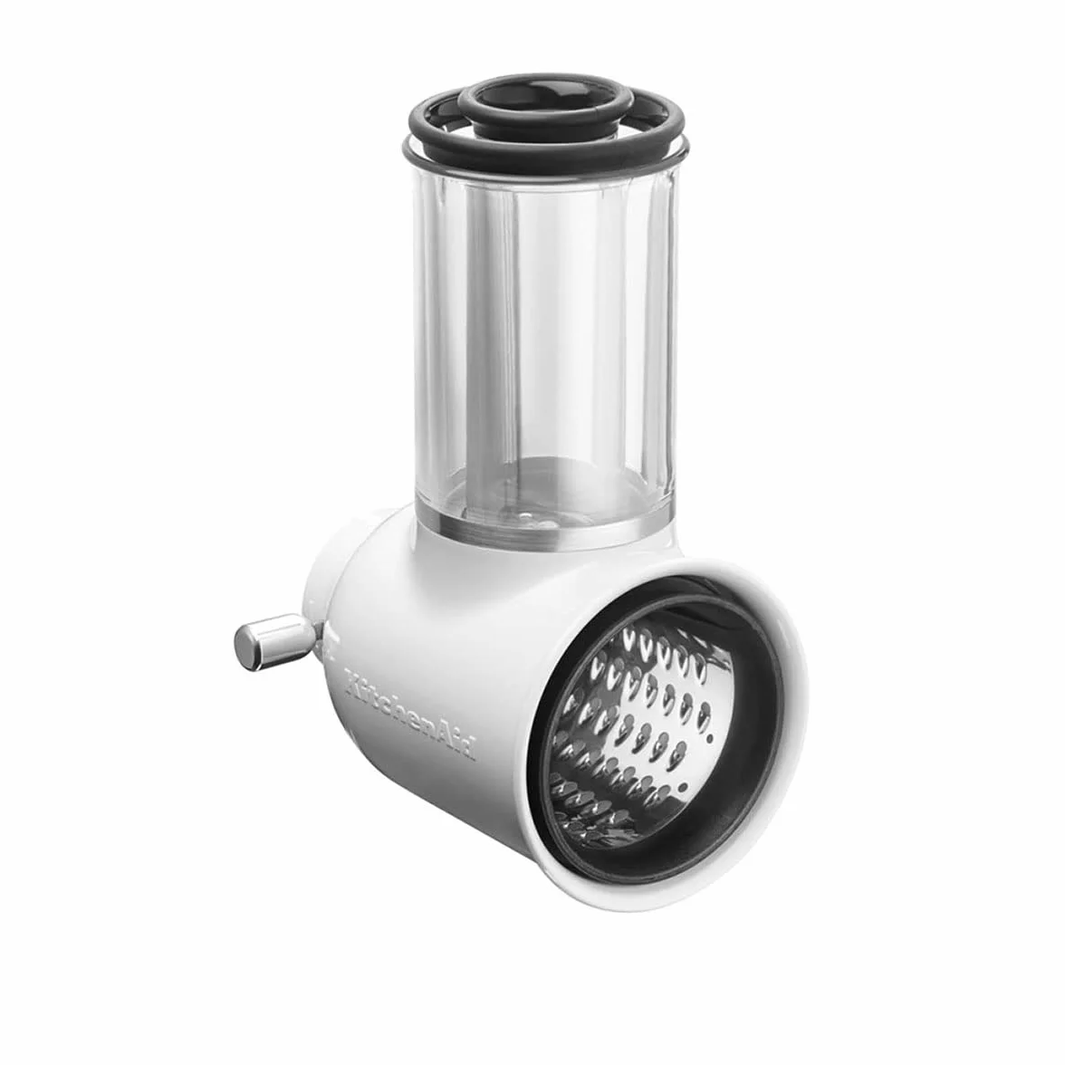 KitchenAid Accesorio Cortador y Rallador de Verduras para Robots de Cocina, Tambores de Rallado Medio y Grueso, Tambor de Corte, Compatible con Todos los Robots KitchenAid