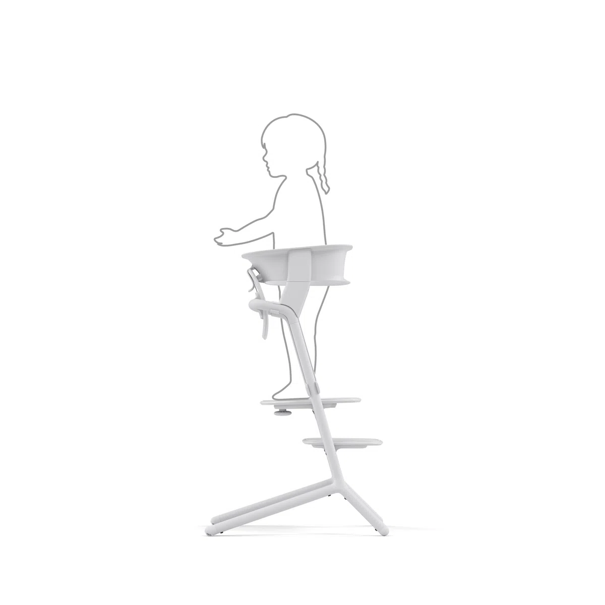 Cybex LEMO Learning Tower All White | white
