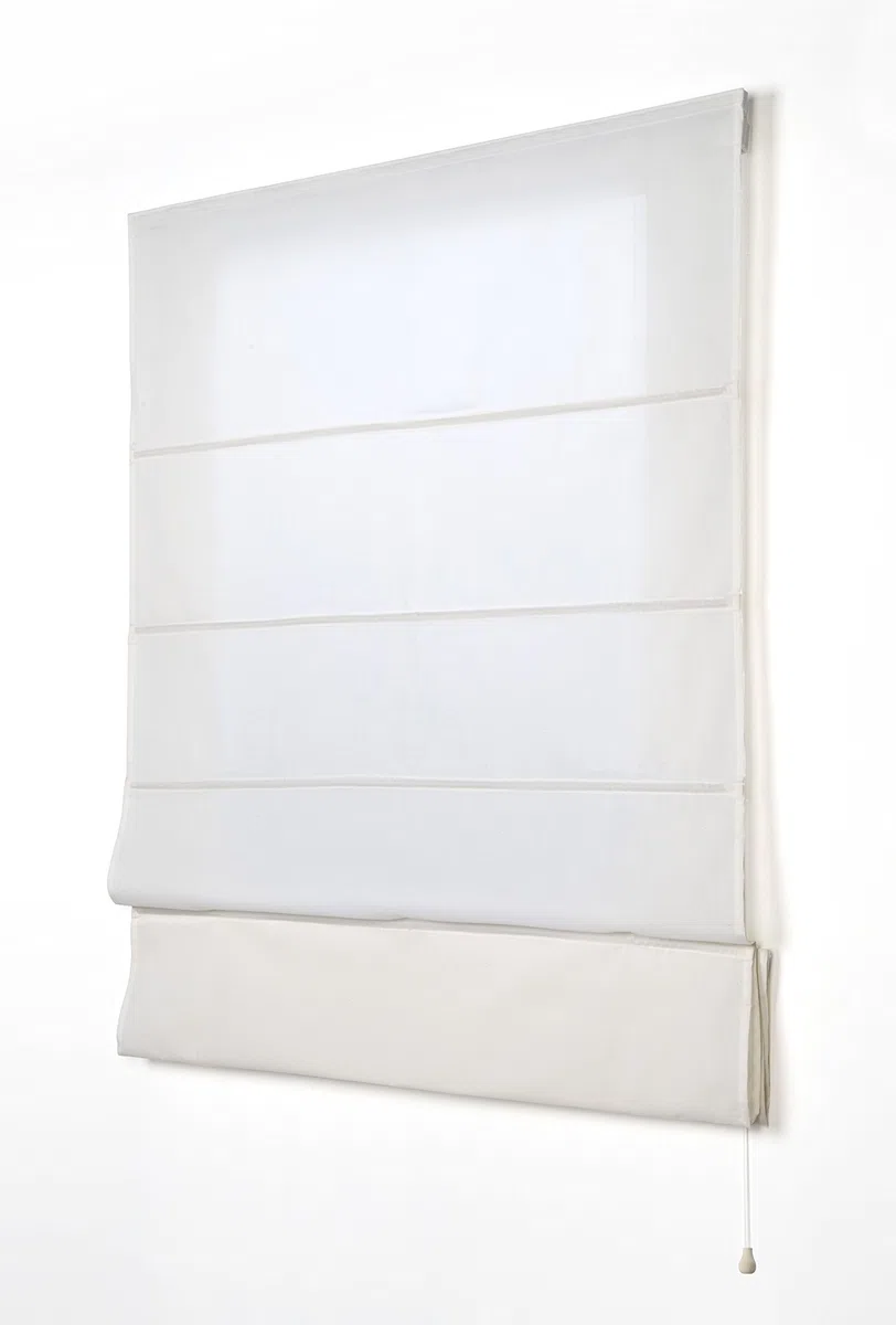 Estores Plegables con Varillas Premium, Estor Traslúcido de Fácil Instalación ofreciendo un Filtrado de Luz Moderado, Aporta Calidez y Estilo a tu Salon o Dormitorio STORESBASIC Crudo 150x250