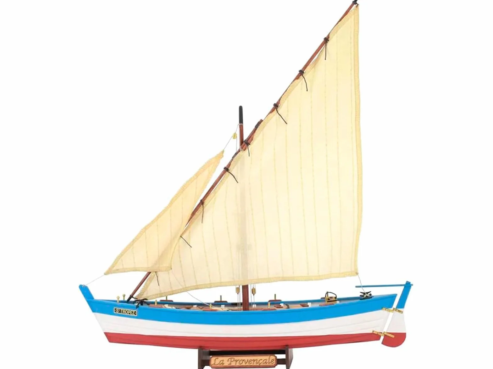 Artesanía Latina - Maqueta de Barco en Madera - Barco de Pesca La Provençale - Modelo 19017-N, Escala 1:20 - Maquetas para Montar - Nivel Principiante