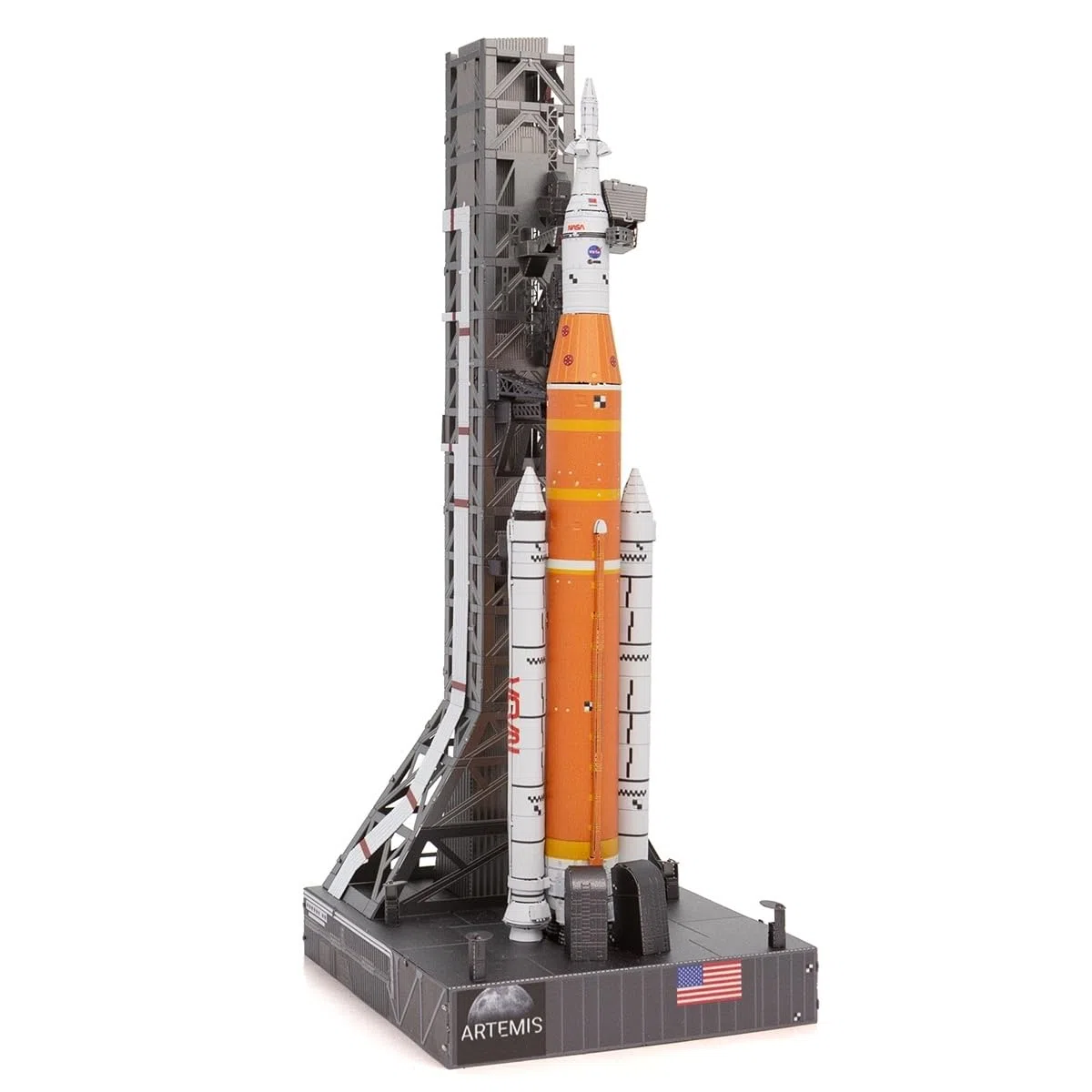 Metal Earth Premium Series Artemis Moon Rocket - Kit de modelo de metal 3D Fascinations