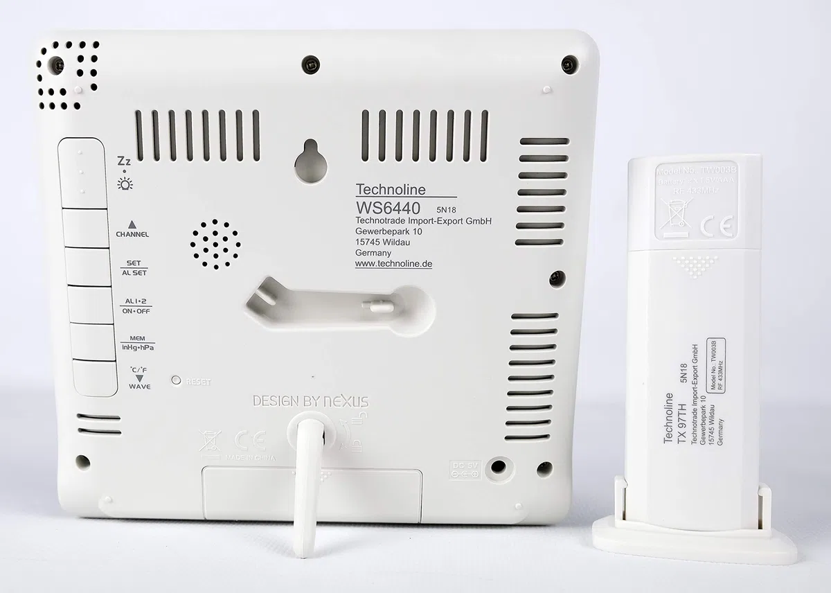 Technoline Ws 6440 - Premium - Estación Meteorológica, blanco