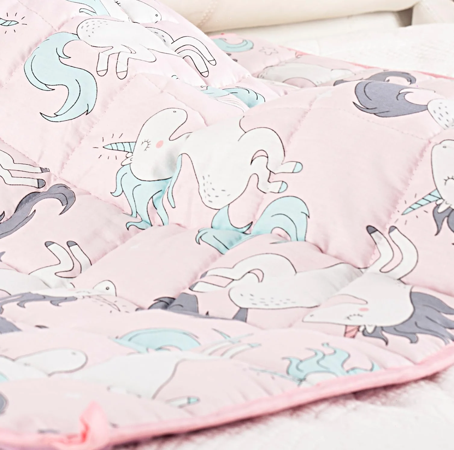 Sleepymoon Manta pesada para aliviar el estrés y la ansiedad, manta pesada (rosa, 100 x 150 cm, 4 kg)