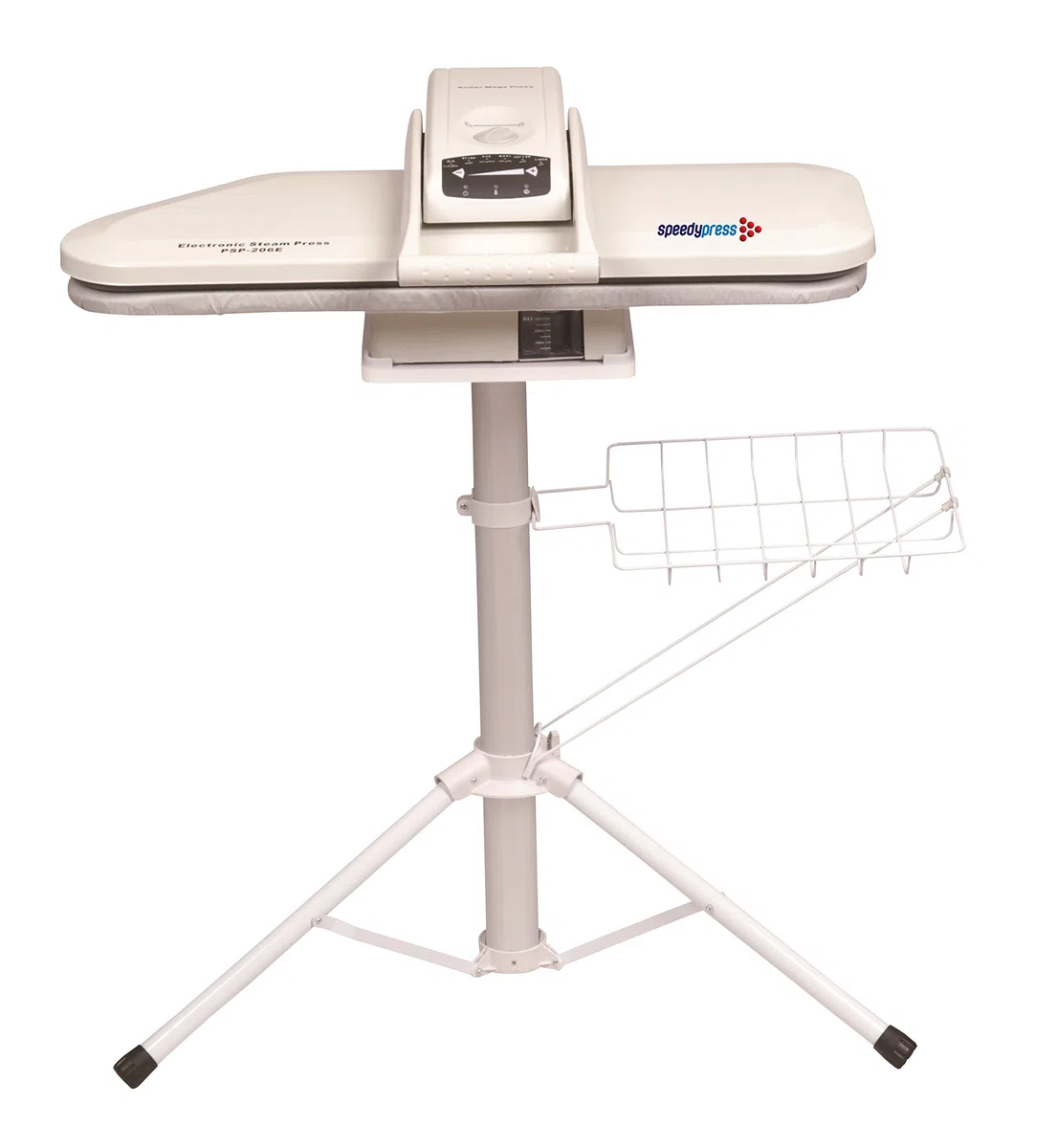 Avanzada Prensa de Planchado a Vapor con Soporte por Speedypress - Doble Tamaño (80cm x 31cm, 1.600 vatios) Para un Planchado Ultrarrápido! (+ GRATIS Cubierta Adicional Gratis y Espuma PVP 45,00 €)