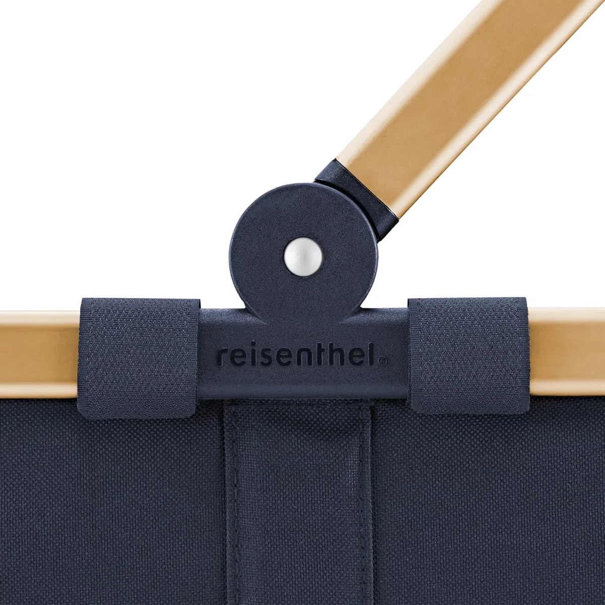 reisenthel Carrybag – Cesta de la compra estable con mucho espacio de almacenamiento y práctico bolsillo interior, diseño elegante y resistente al agua