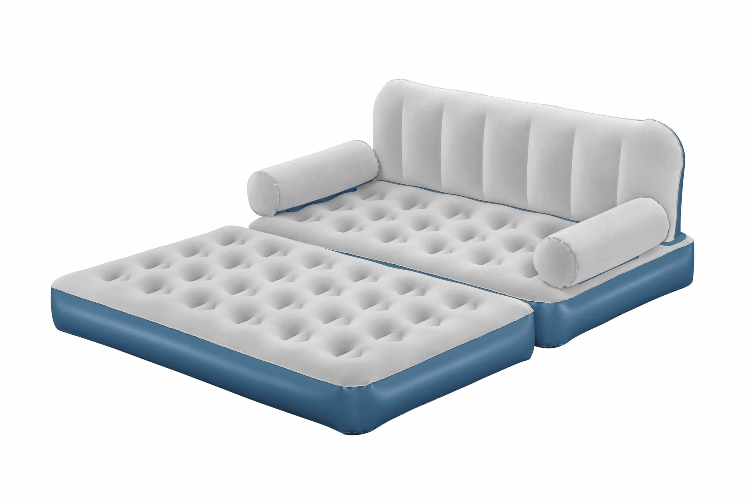 Bestway Multi-MAX 3 en 1 Sofá de Aire, con Bomba de CA incorporada, 74' x 60' x 25'/1.88 MX 1.52 MX 64 cm