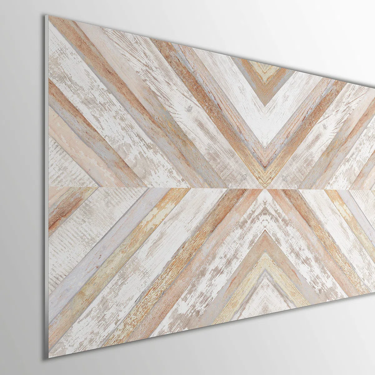 MEGADECOR Cabecero Rígido Espumado para Cama de PVC 5mm Decorativo Económico. Modelo - Arrowtown (150x60cm, Modelo 4) La impresión Directa UVI | Ligero y Robusto