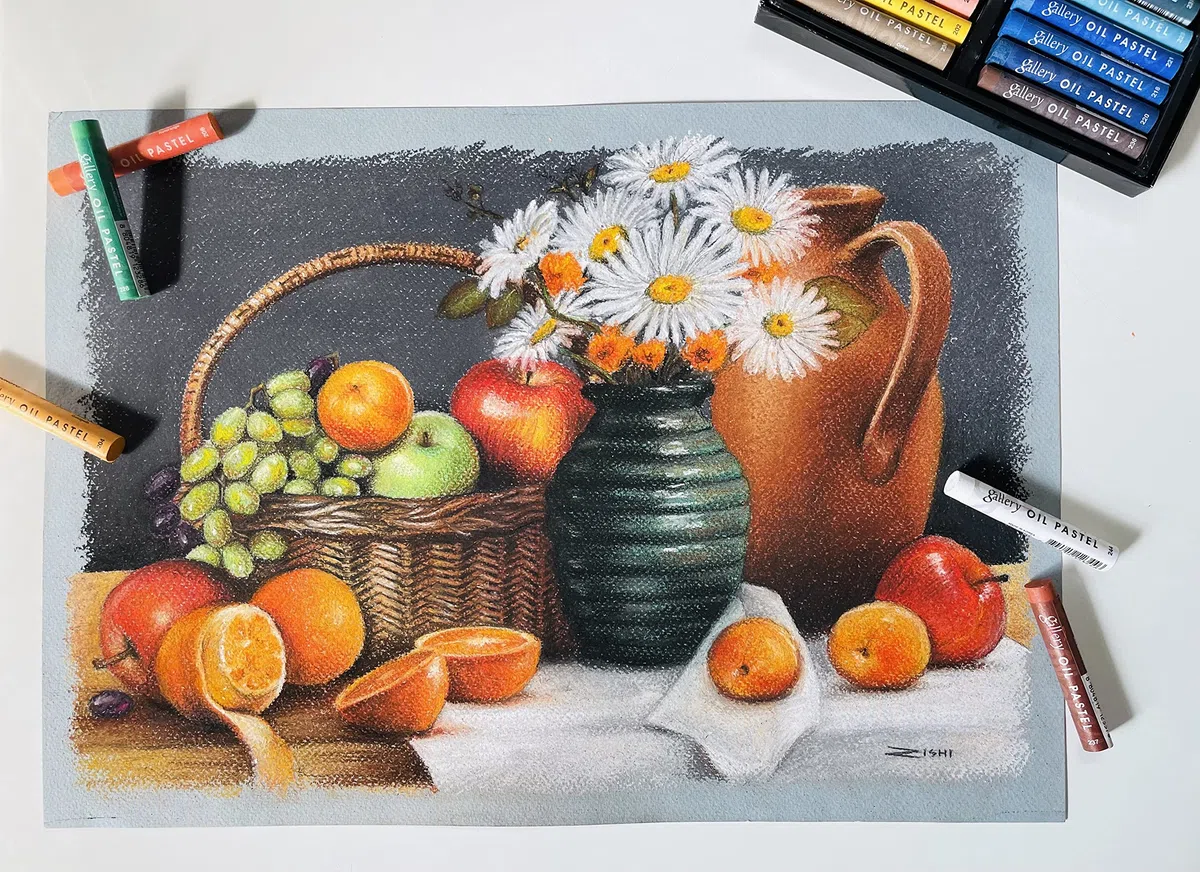 Mungyo Gallery Juego de 48 pasteles de aceite suave