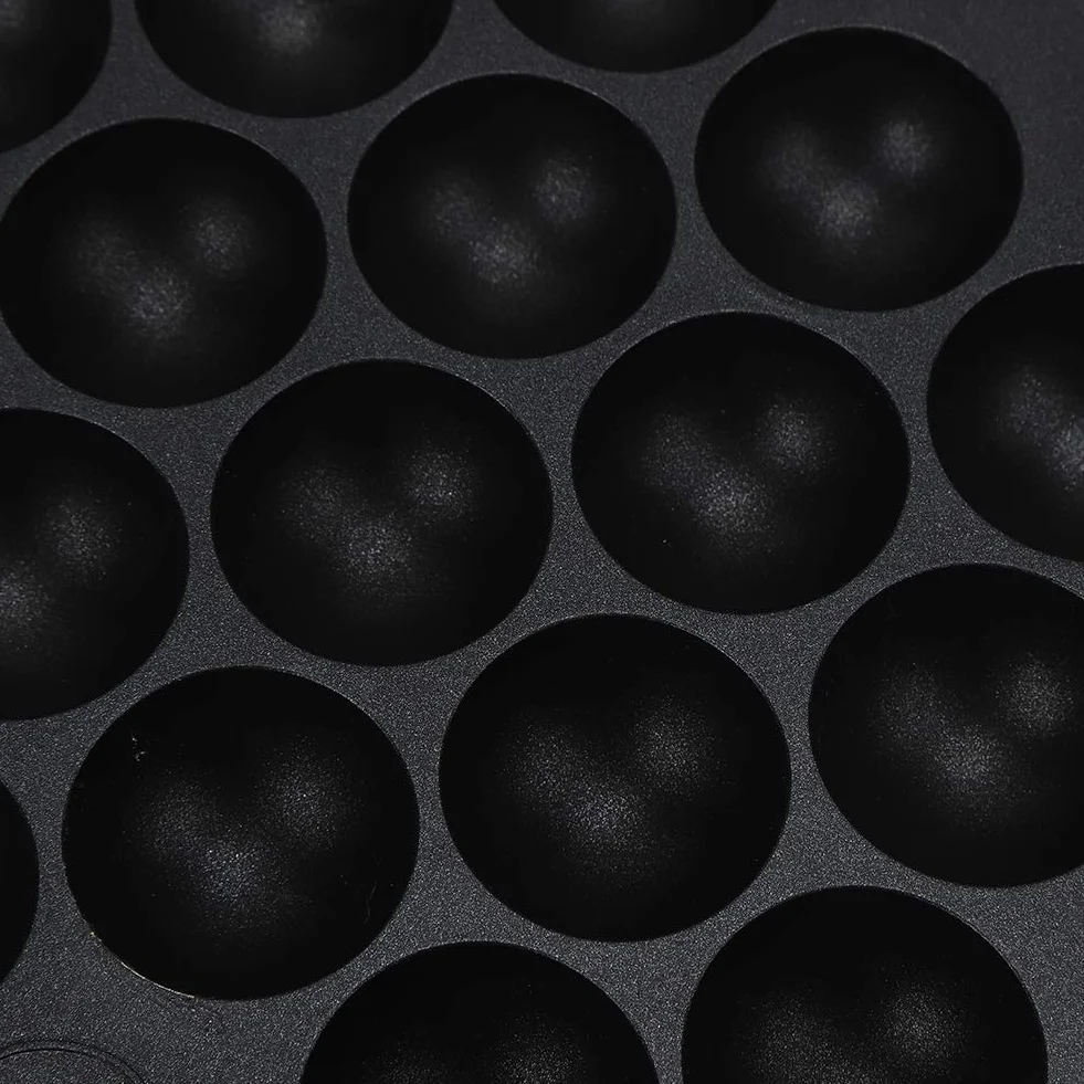 Zerodis Takoyaki Maker eléctrico, hogar Takoyaki Octopus Ball Sartén para Hornear Mini máquina de Desayuno portátil para Takoyaki Octopus Ball, Cake Pop, Ebelskiver, Aebleskiver(Enchufe de la UE)