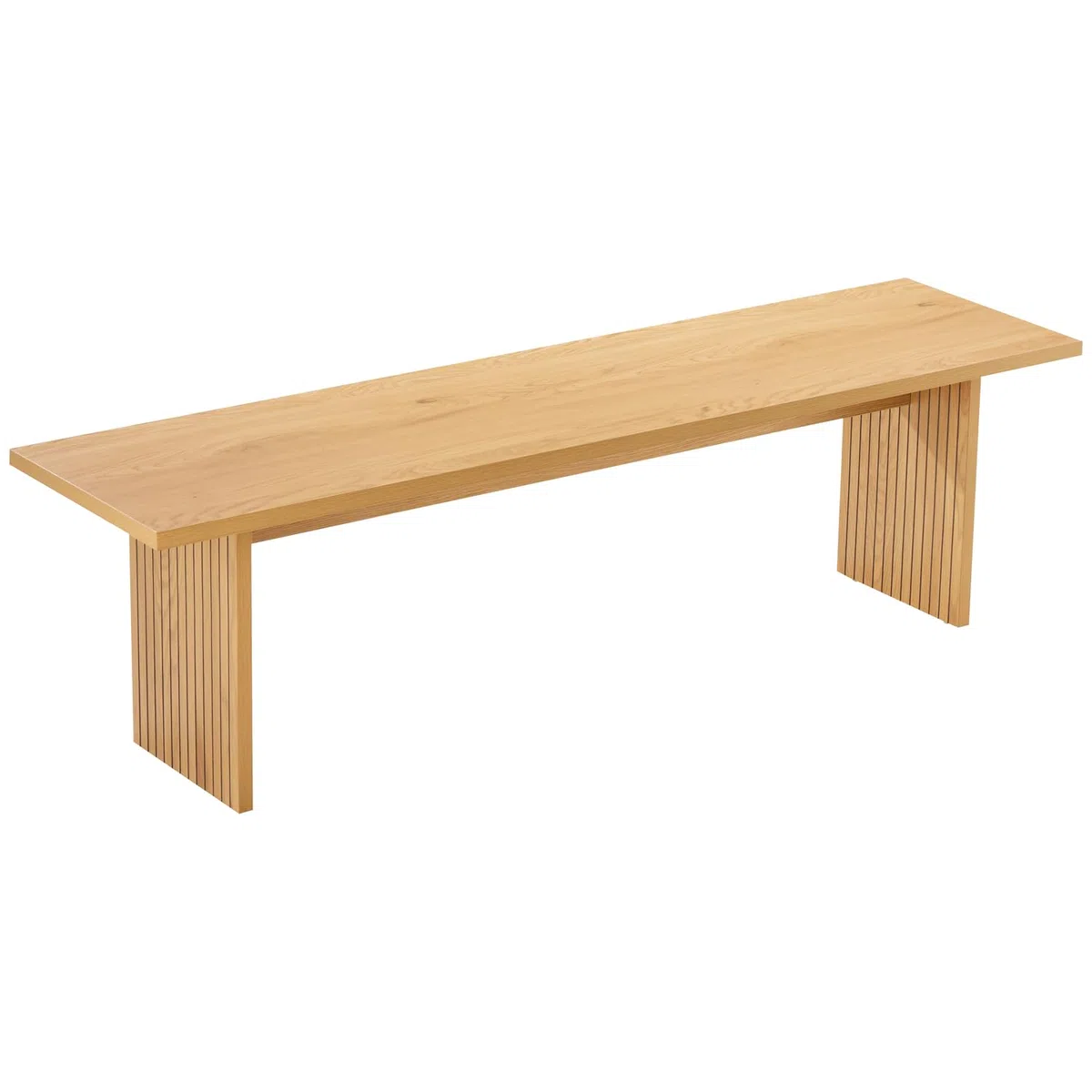 Happy Garden Banco de Madera Alma de Estilo escandinavo Asiento Espacioso para 3 Personas, diseño Elegante Interior Moderno