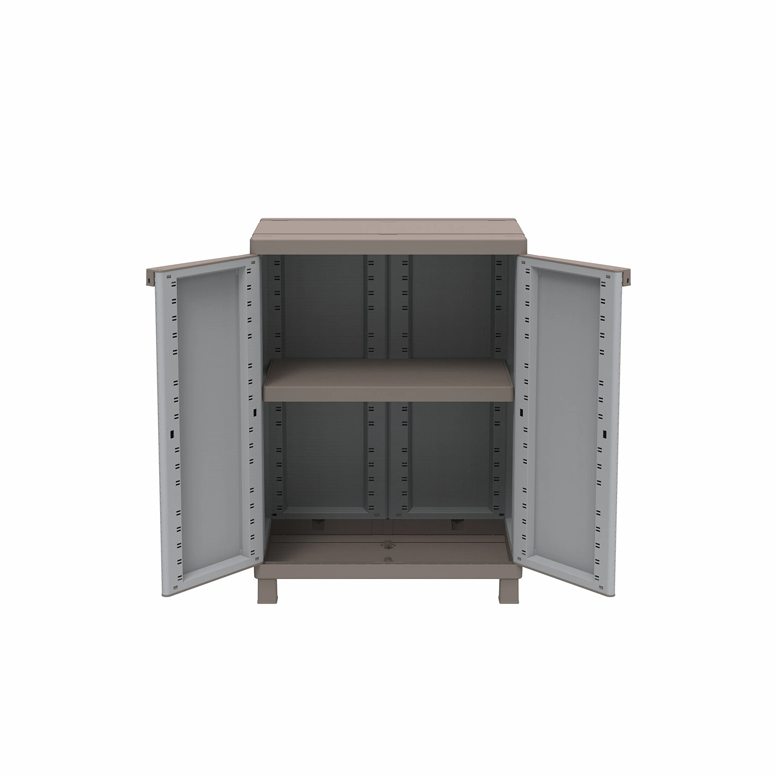 Terry, C-Rattan 680, Armario 2 Puertas y 1 Estante Interno. 68x39x91,5 cm