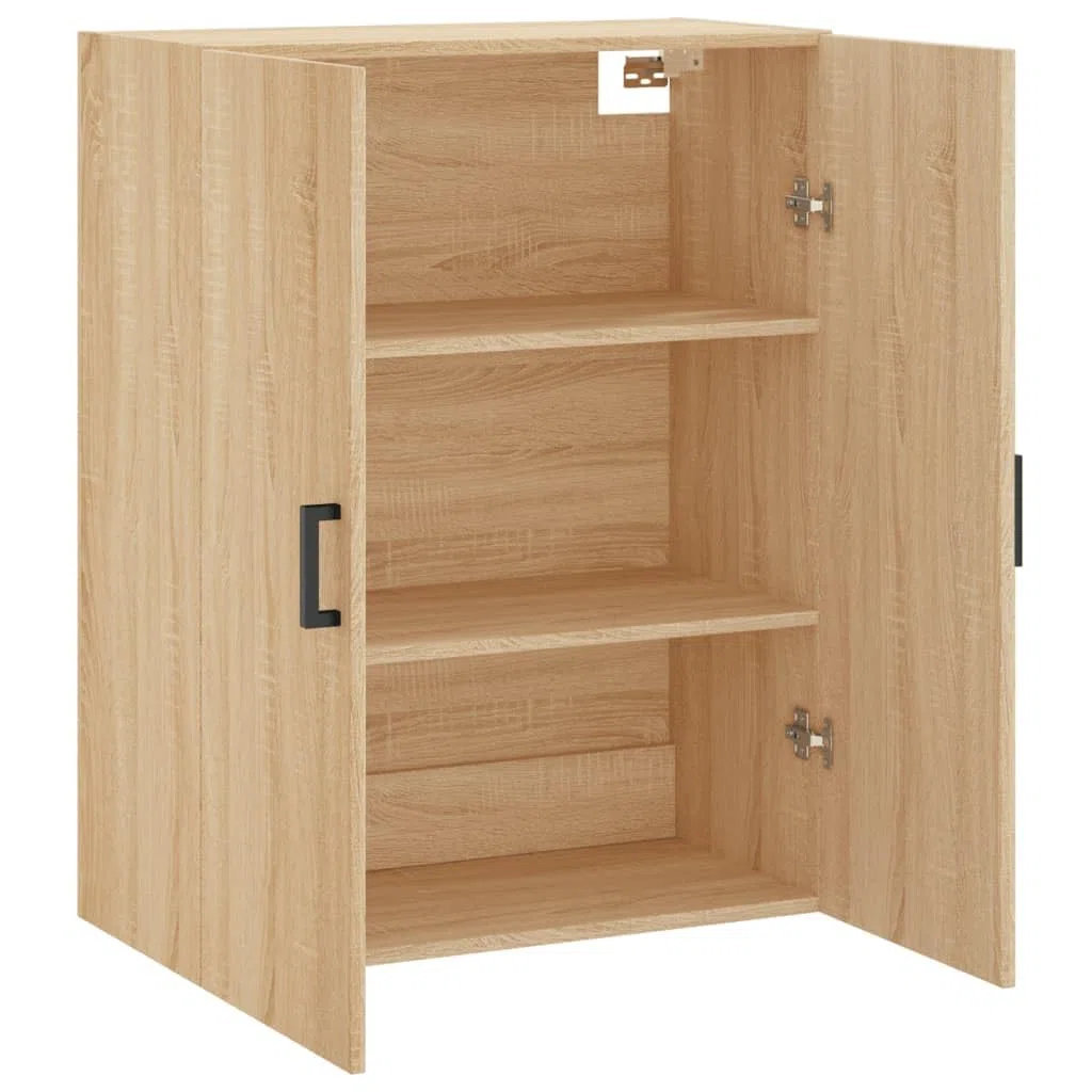 vidaXL Armario de Pared Roble Sonoma 69,5x34x90 cm, Armario, Armario Colgante, Armario Auxiliar, Armario de almacenaje, Armario Colgante de Pared