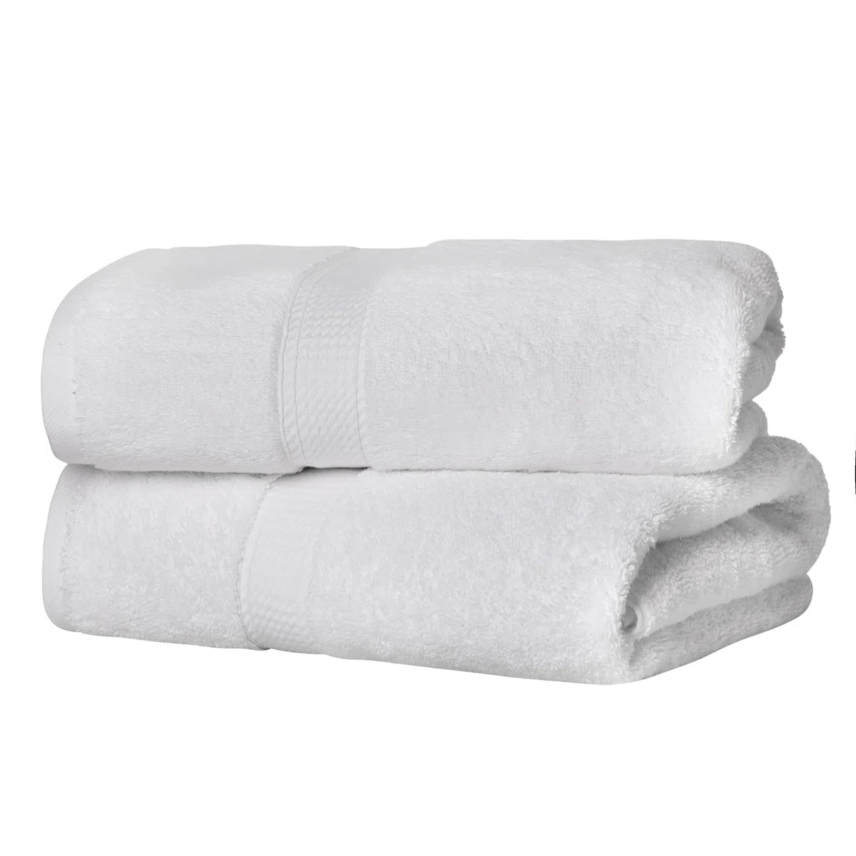 Superior - Juego de Toallas de baño de algodón de 900 g/m2, Color Blanco, 2 Piezas