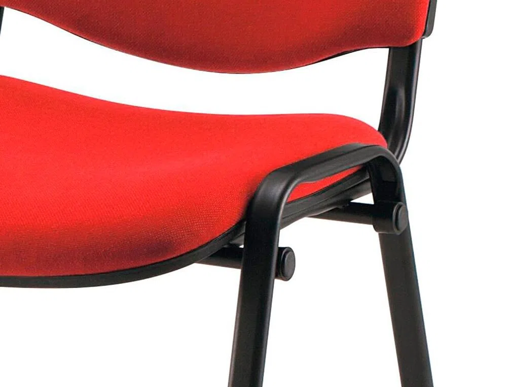 Silla confidente de oficina Q-Connect KF10882, rojo