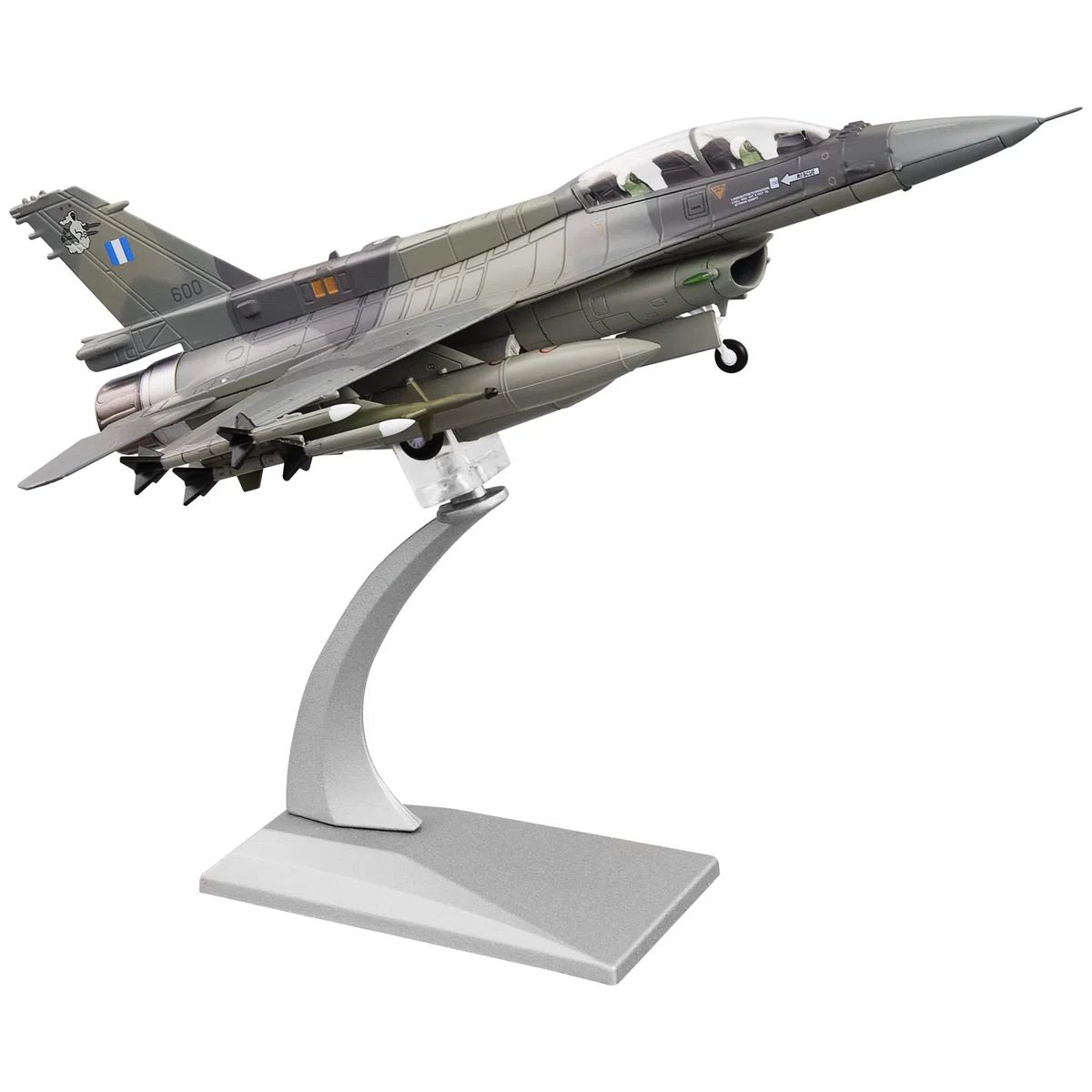 Modelo de avión militar 1:72 F16D modelos de aviones de metal modelo de avión fundido a presión modelo de avión para coleccionar o regalar
