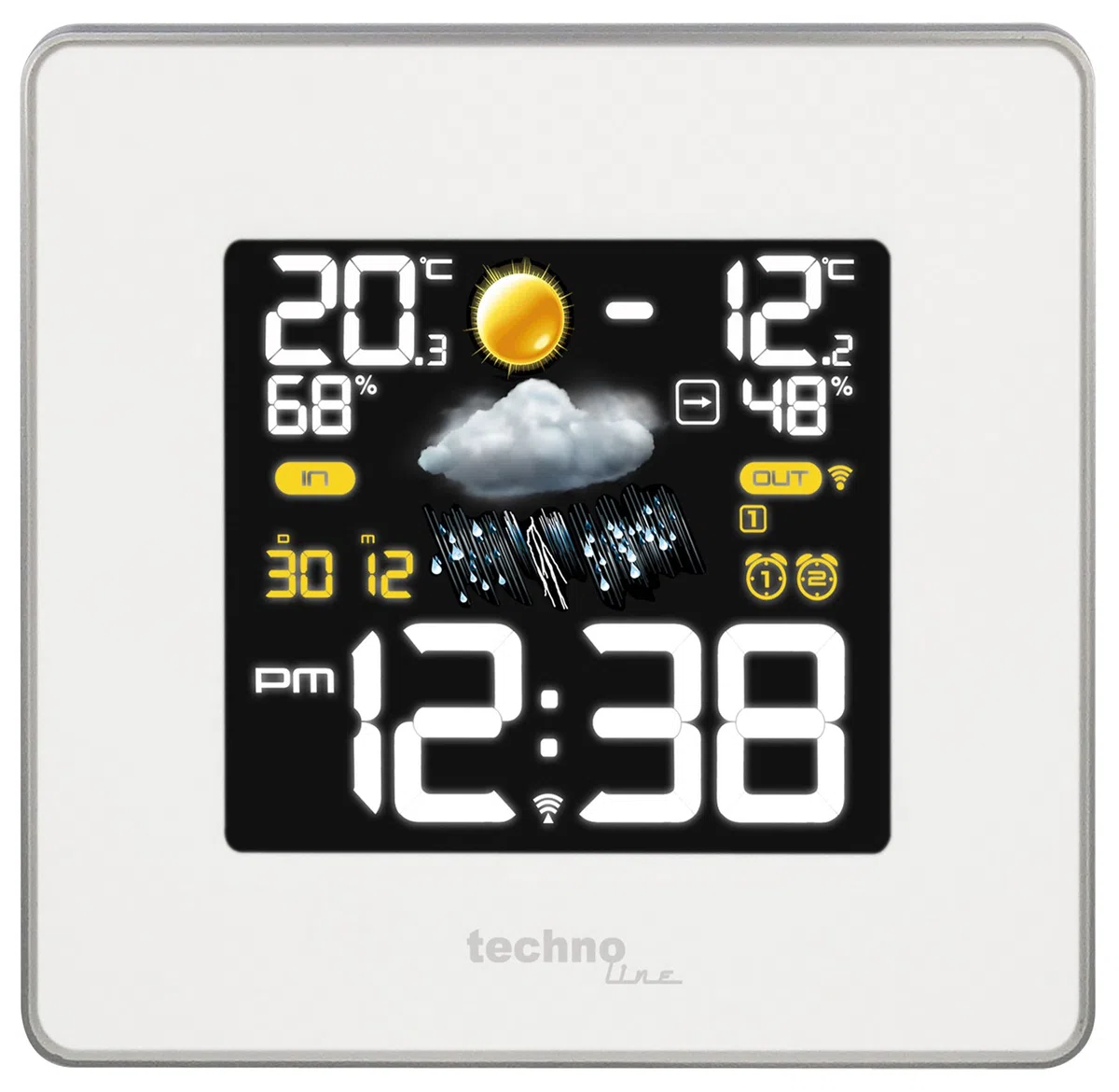 Technoline Ws 6440 - Premium - Estación Meteorológica, blanco