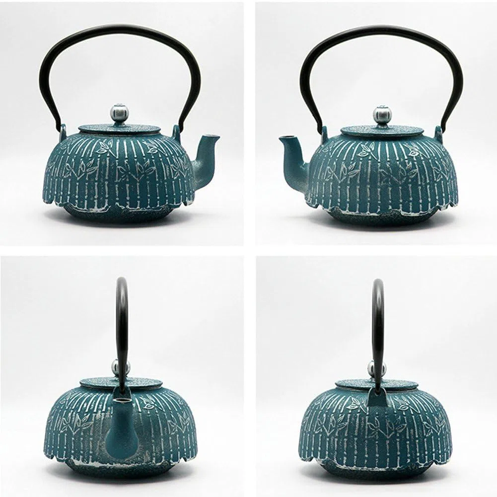 Tetera Japonesa De Hierro Fundido, Tetera Tradicional Japonesa, Suministros para Hacer Té para Cocina Y Restaurante
