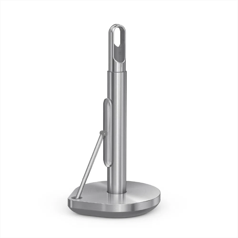 simplehuman Toallero con Bomba de pulverización, Acero Inoxidable Cepillado