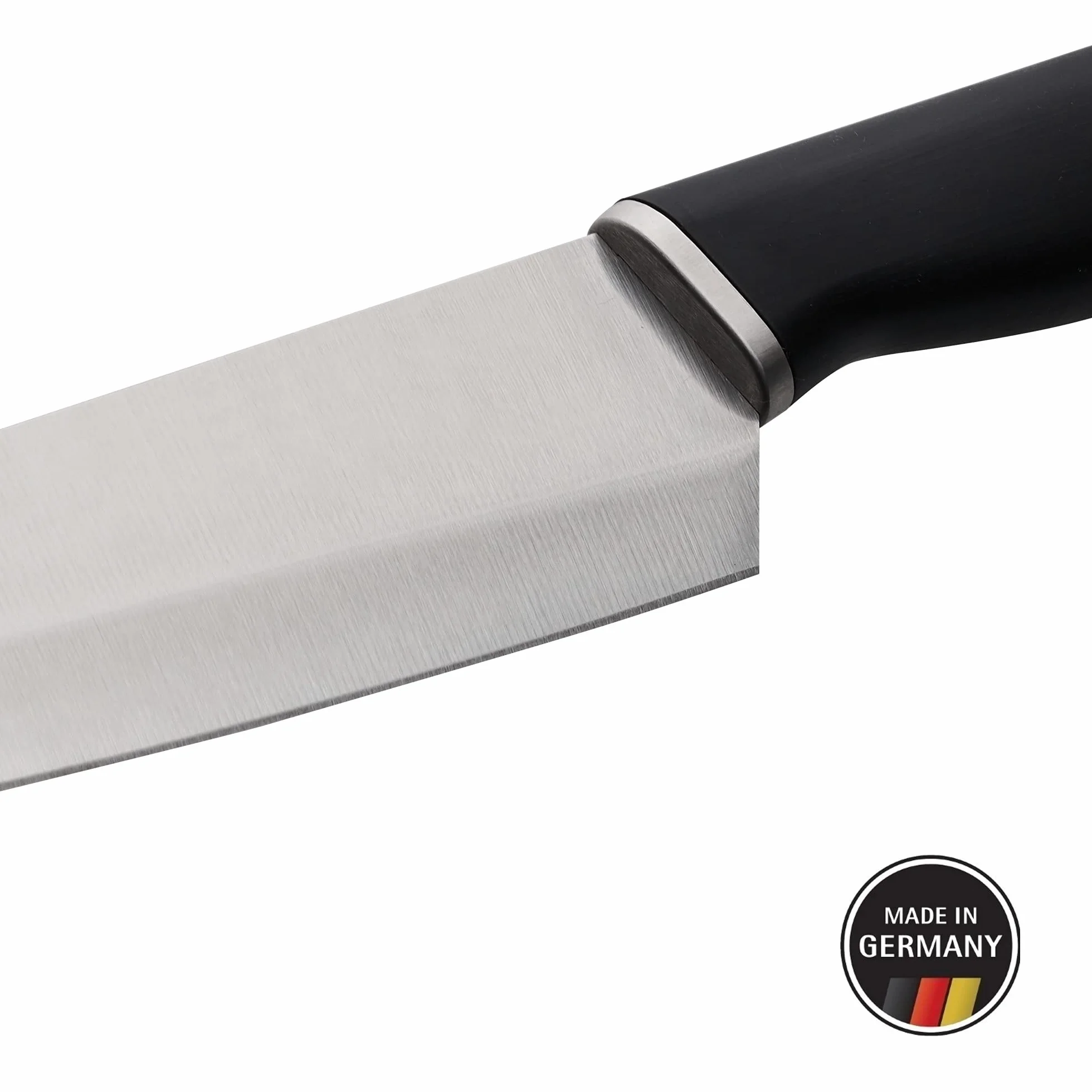 WMF Kineo - Cuchillo Japonés Santoku de 31 cm con Hoja de Acero Templado Especial de 18 cm