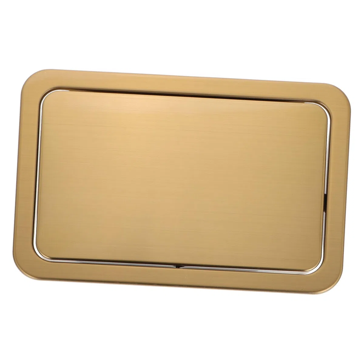 STOBAZA Tapa De Cubo De Basura Empotrada Cubierta De Acero Inoxidable Para Cocina Fácil Mantenimiento