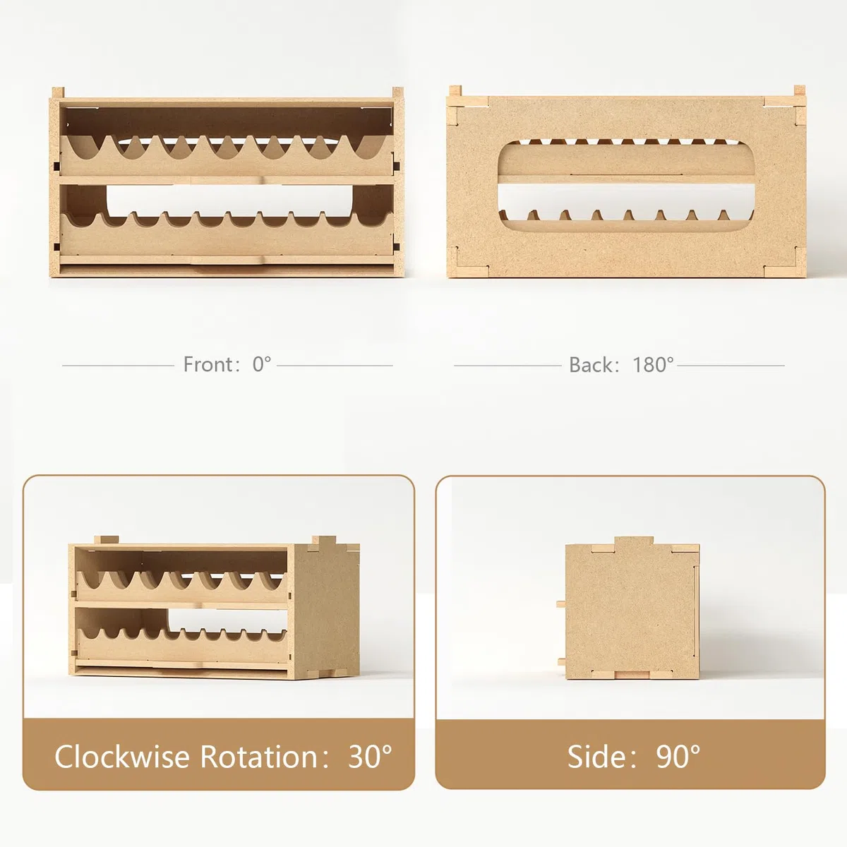 Organizador de pintura de plástico para 50 pinturas, almacenamiento extraíble con material MDF, herramientas de modelo, adecuado para 10 ml Tamiya/Mr.Hobby y juego de pintura en miniatura GK8