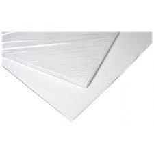 Mantel de papel blanco en hojas 100x100 cm caja de 400