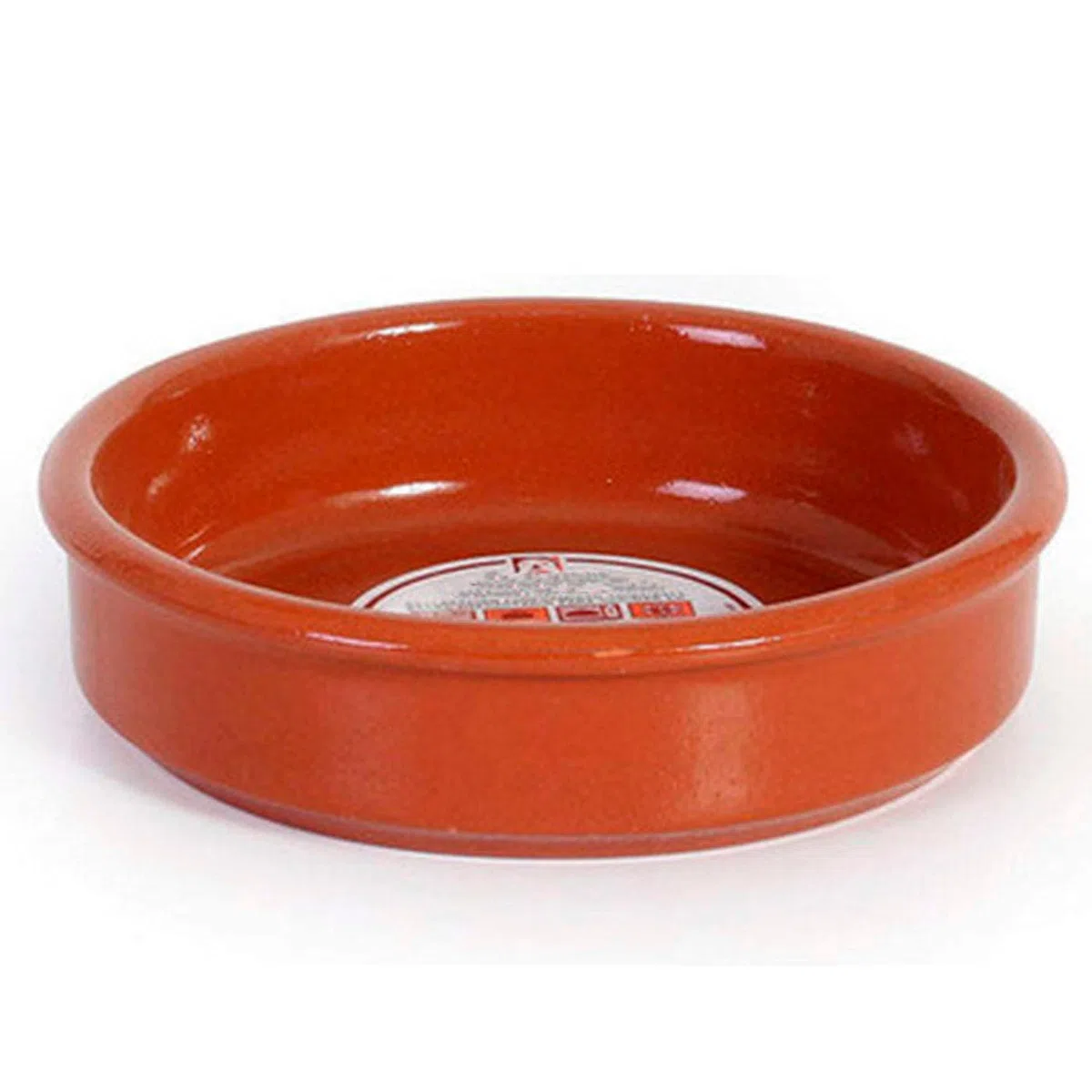 Acan Tradineur - Pack de 6 cazuelas Redondas de Barro - Aptas para vitro y Horno - Ideales para guisos y asados caseros – Ø 14 cm