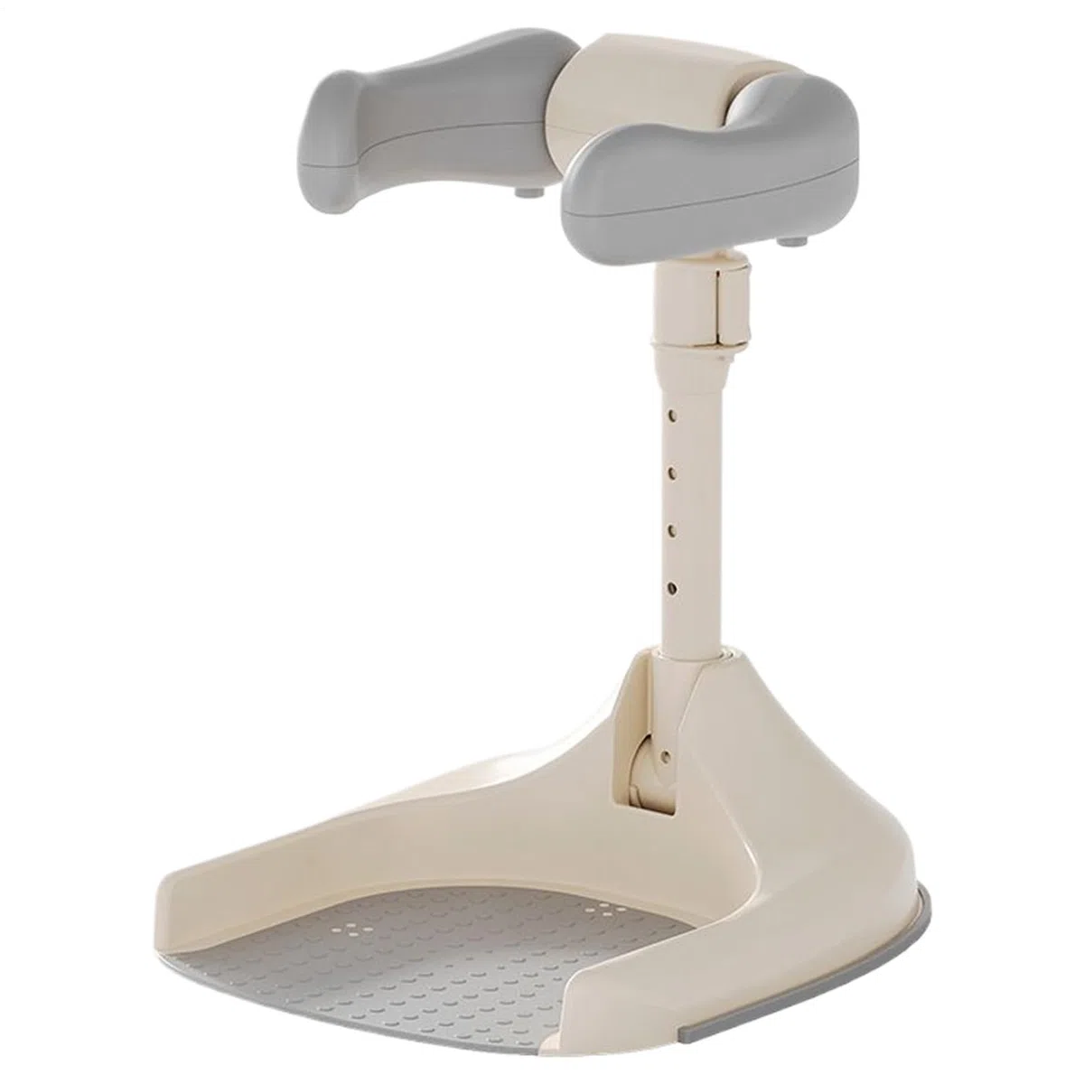 Genérico Soporte De Shower - Altura Ajustable Shower Soporte De Pie | Dispositivo De Baño Para Niños Con Un Mecanismo De Plegado De Un Toque | Plegar Asiento De Lavado De Dispositivos De Baño Portáti