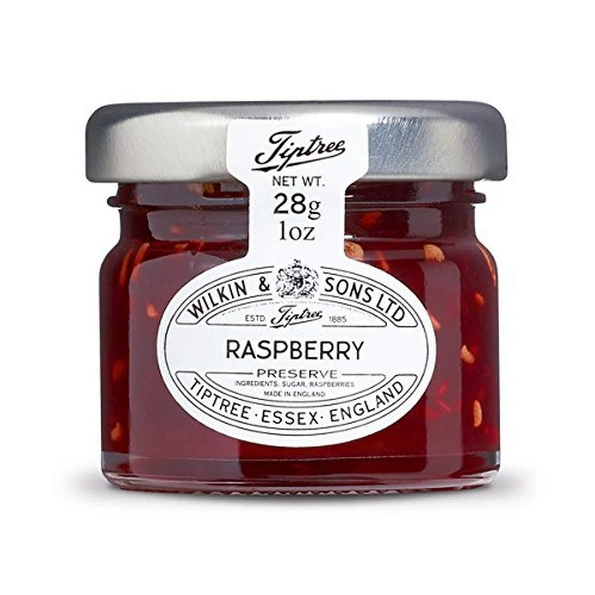 Mermelada Frambuesa 28gr. Tiptree. 72un.