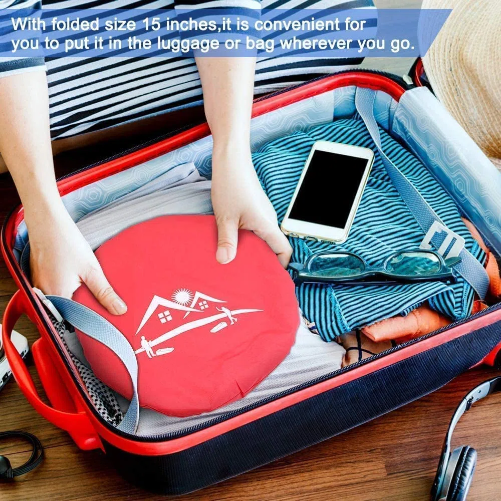 NZQXJXZ Juego de Cornhole portátil Plegable con 10 Bolsas de Frijoles para Familia Adultos, Cornhole Juego de Mesa al Aire Libre de Interior con Bolsa de Transporte de Viaje para Backyard Lawn Beach