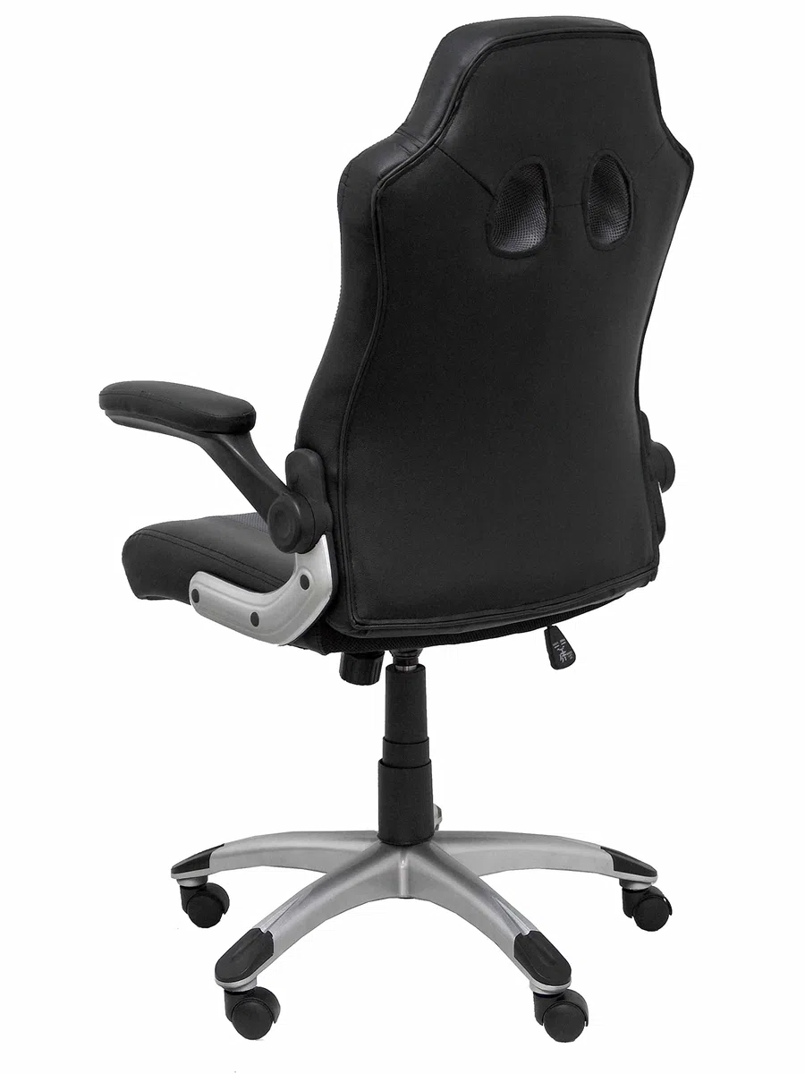 Sovica Silla Gaming Talave similpiel Negro y Gris