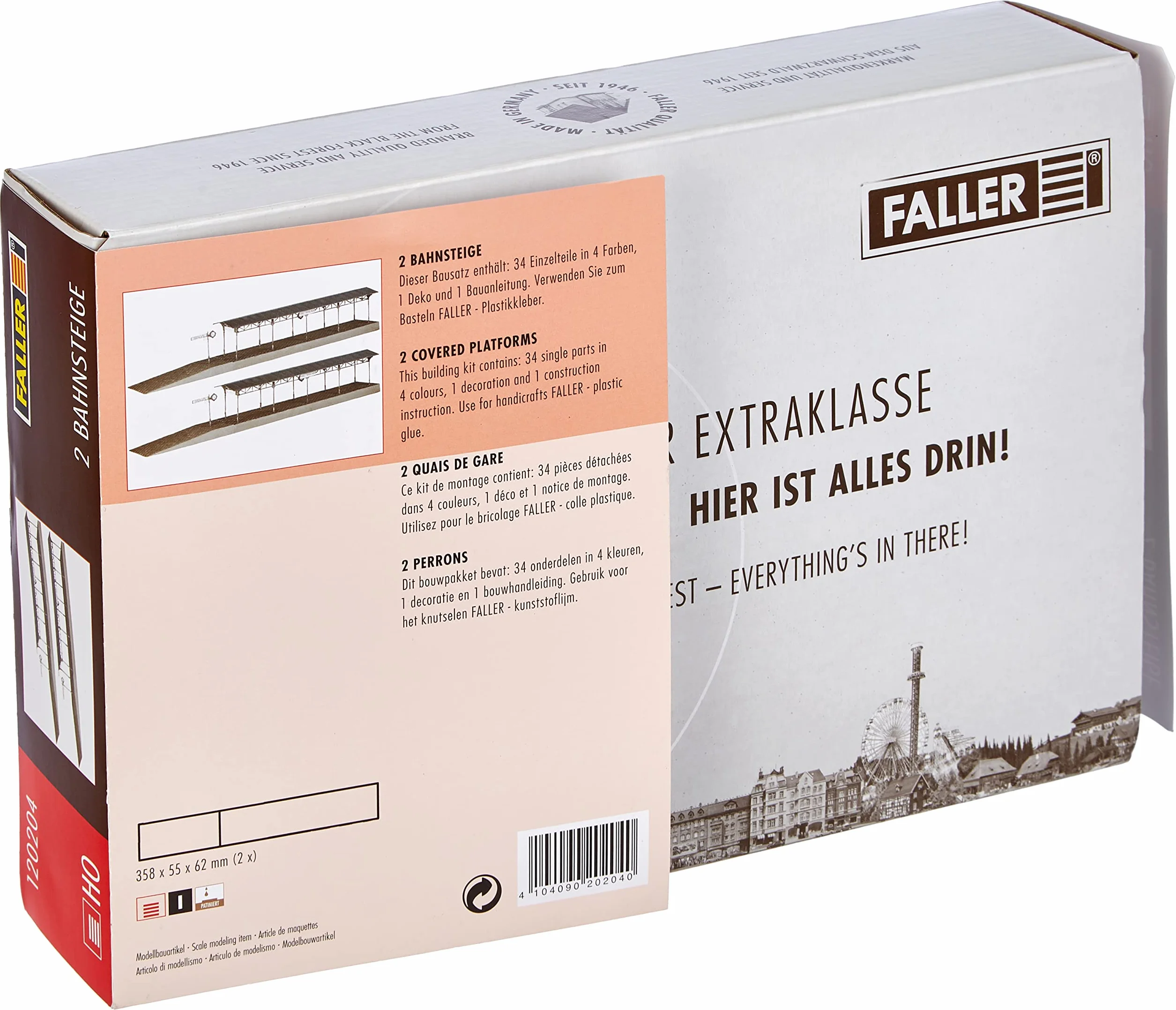 Faller - Estación ferroviaria de modelismo ferroviario H0 Escala 1:87