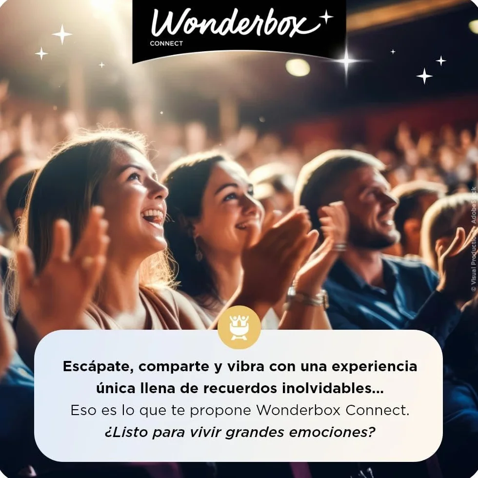WONDERBOX Connect - Caja Regalo - Atlético de Madrid - 2 entradas para Territorio Atleti - Visita al Museo + Tour del Estadio - Válido Durante 27 Meses