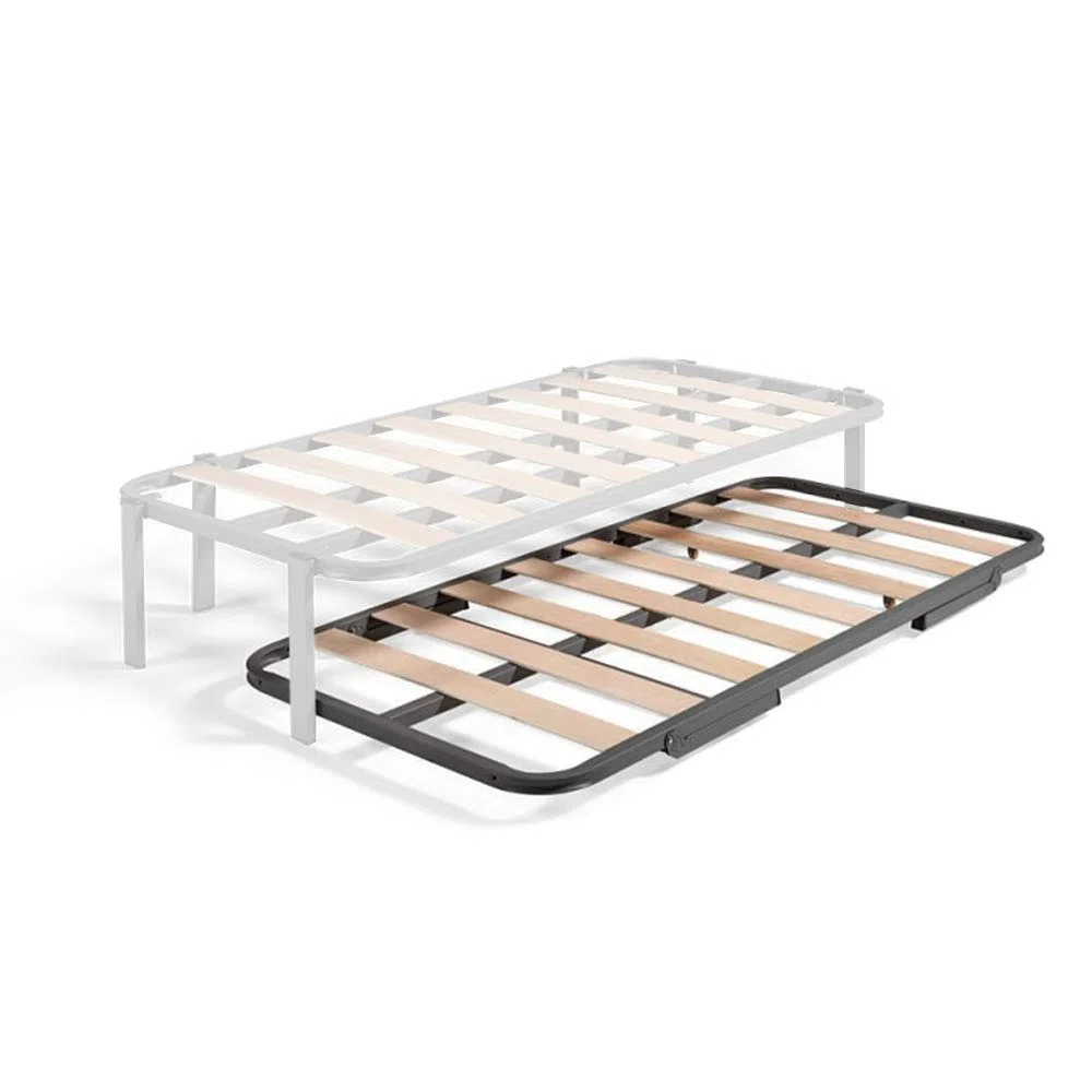 HOGAR24 ES Somier Inferior Cama Nido con Ruedas Incluidas, 90x190 cm